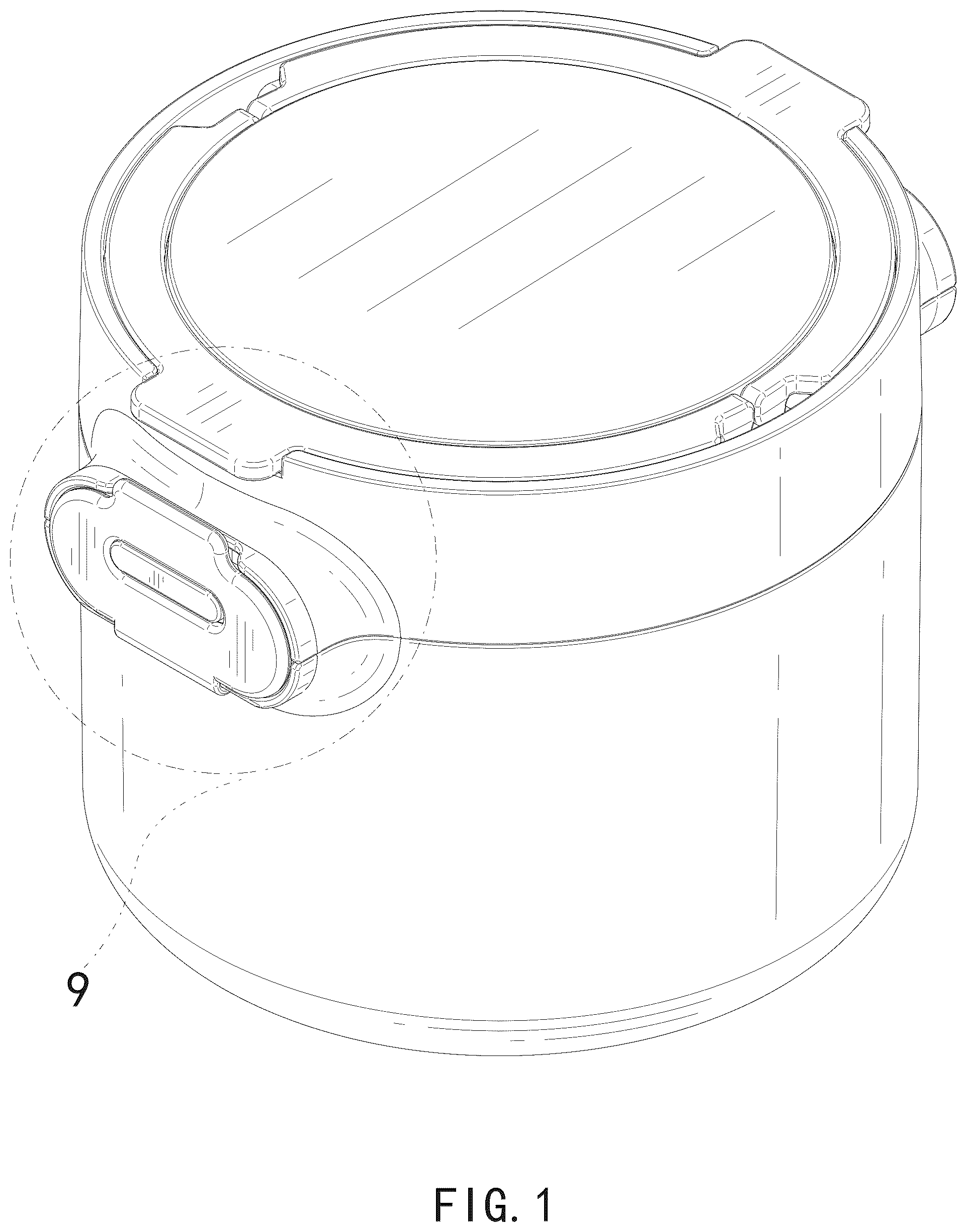Patent USD1124790 — Lunch box — Figure 1