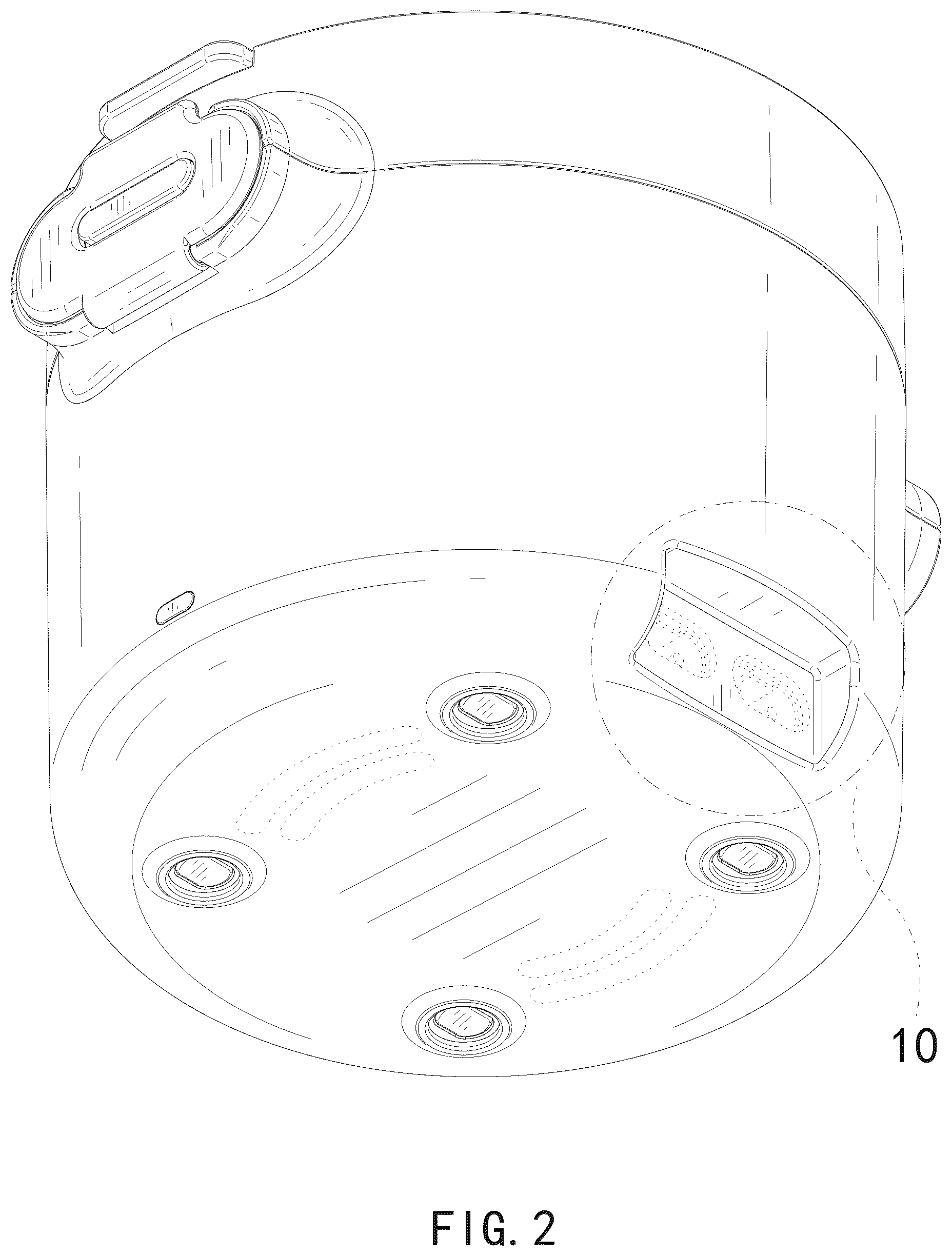 Patent USD1124790 Figure 2 – Lunch box