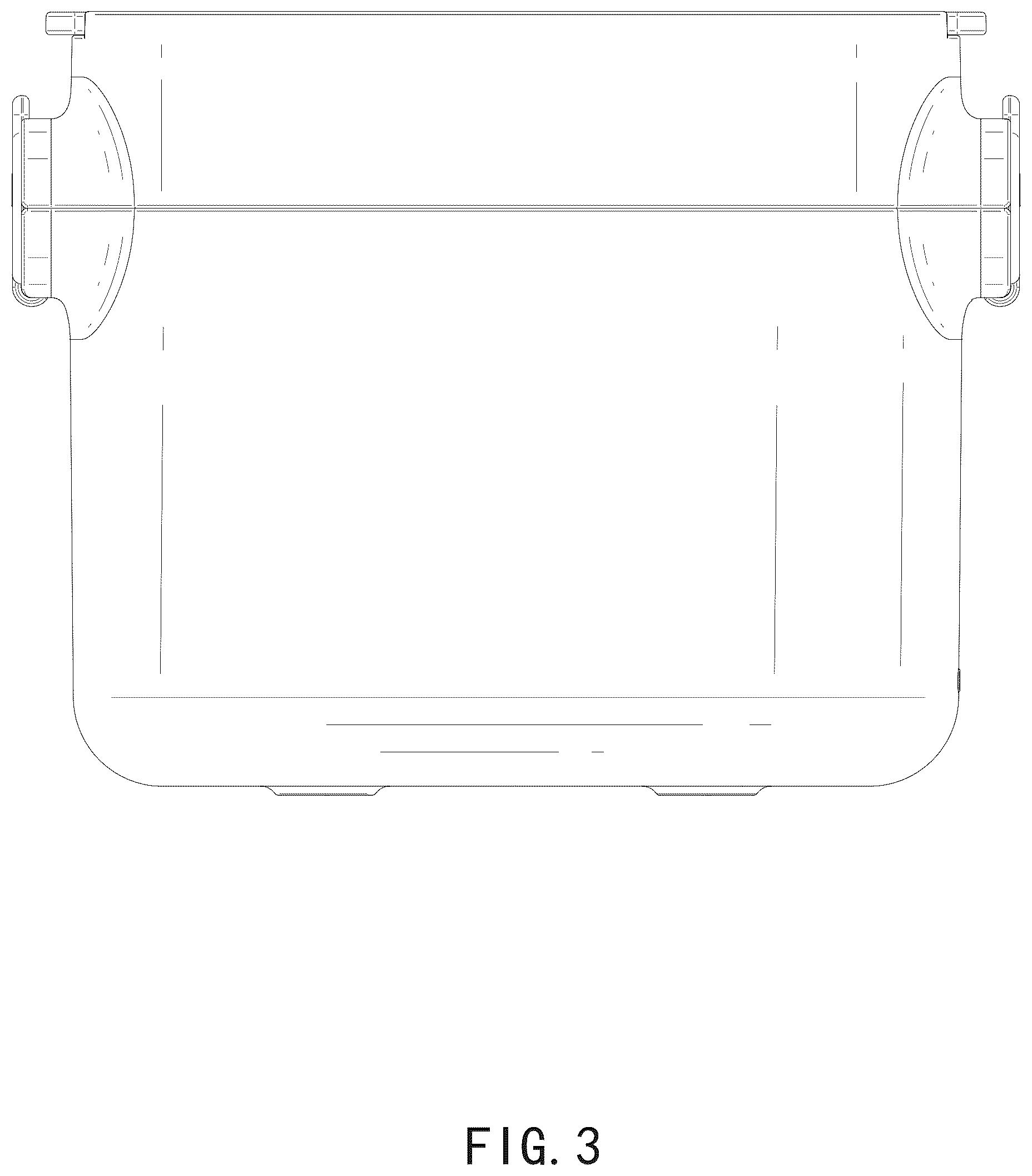 Patent USD1124790 Figure 3 – Lunch box