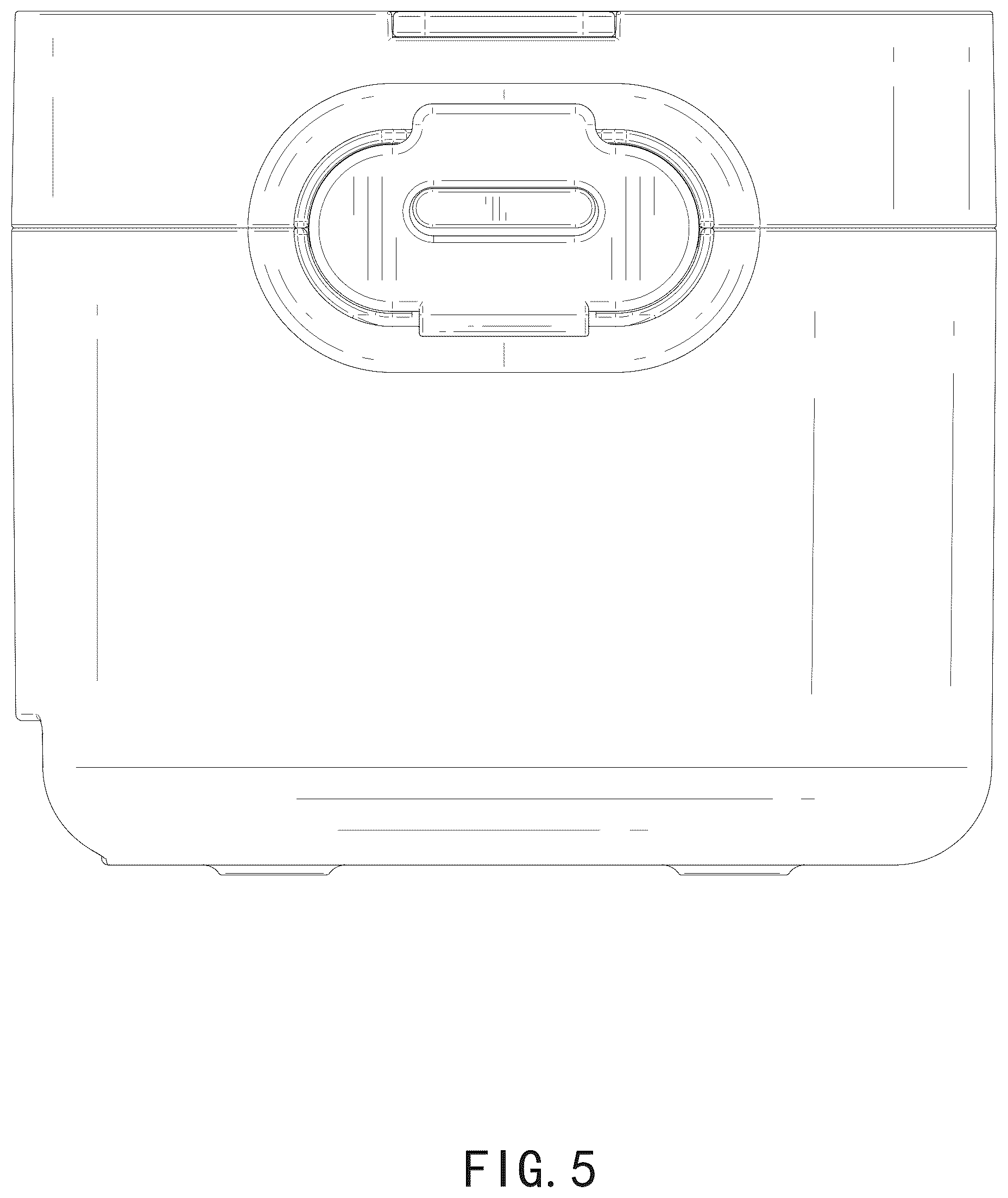 Patent USD1124790 Figure 5 – Lunch box