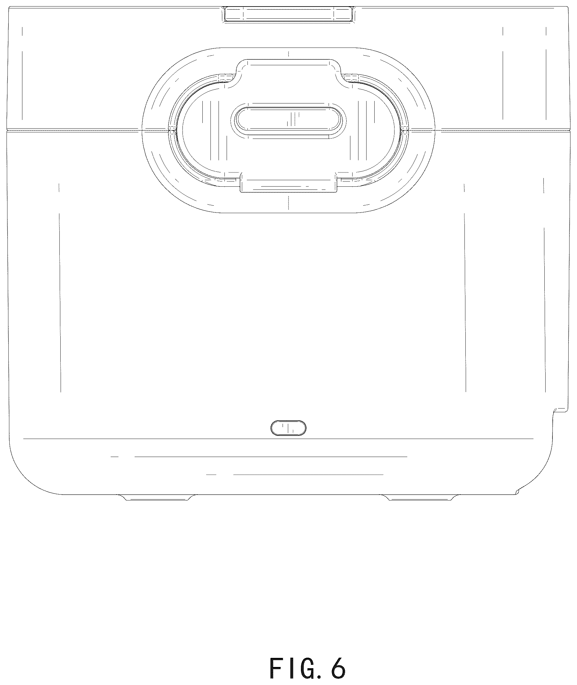 Patent USD1124790 Figure 6 – Lunch box