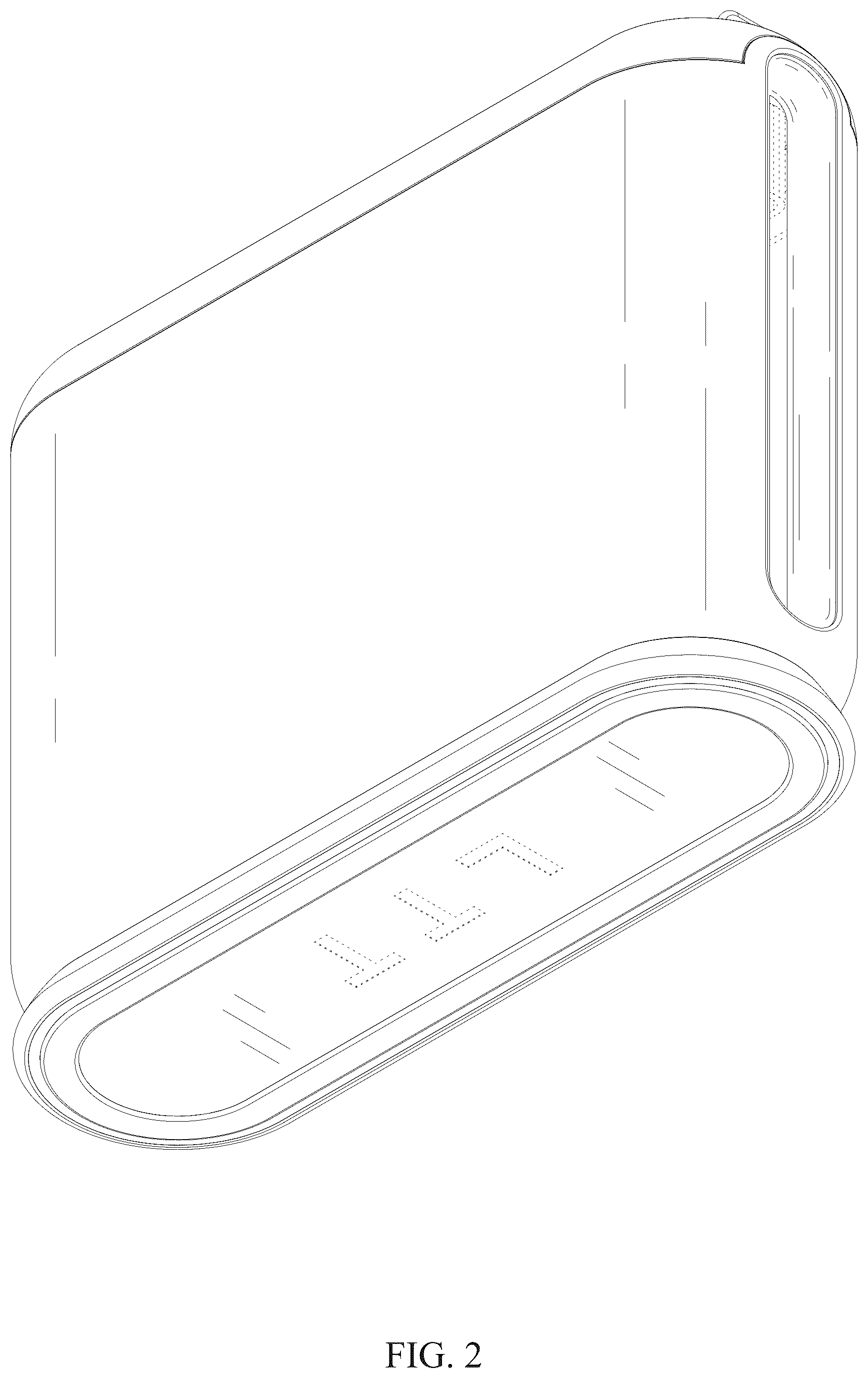 Patent USD1124791 Figure 2 – Knife holder