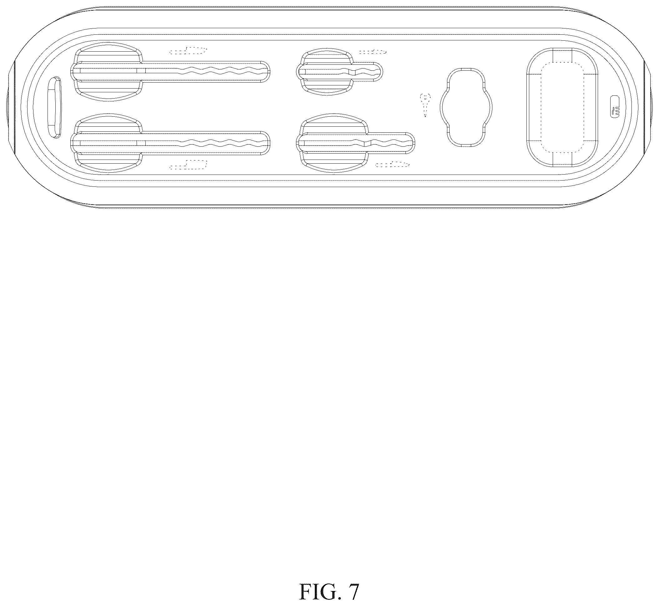 Patent USD1124791 Figure 7 – Knife holder