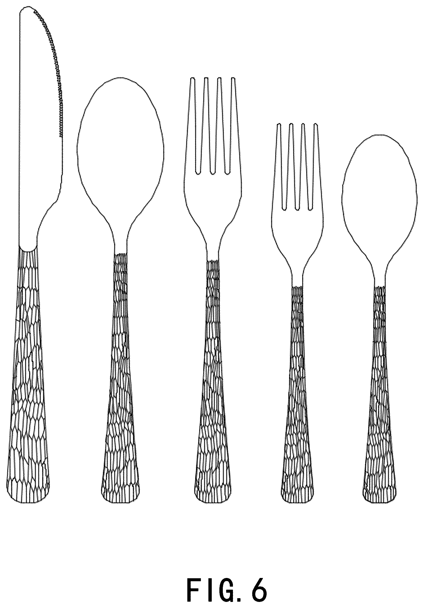 Patent USD1124792 Figure 6 – Tableware set
