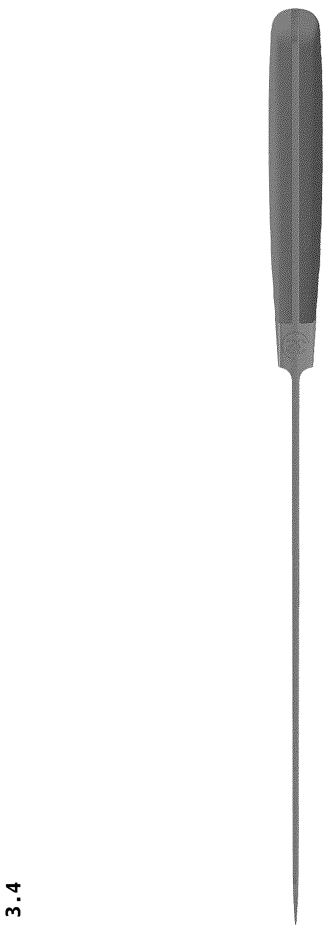 Patent USD1124793 Figure 4 – Bread knife