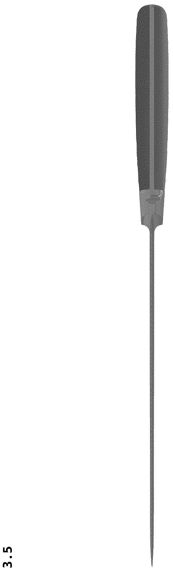 Patent USD1124793 Figure 5 – Bread knife