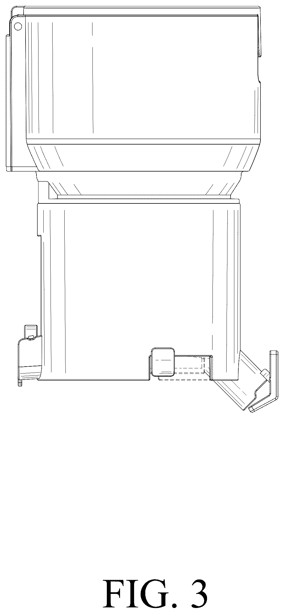 Patent USD1124794 Figure 3 – Juicer component