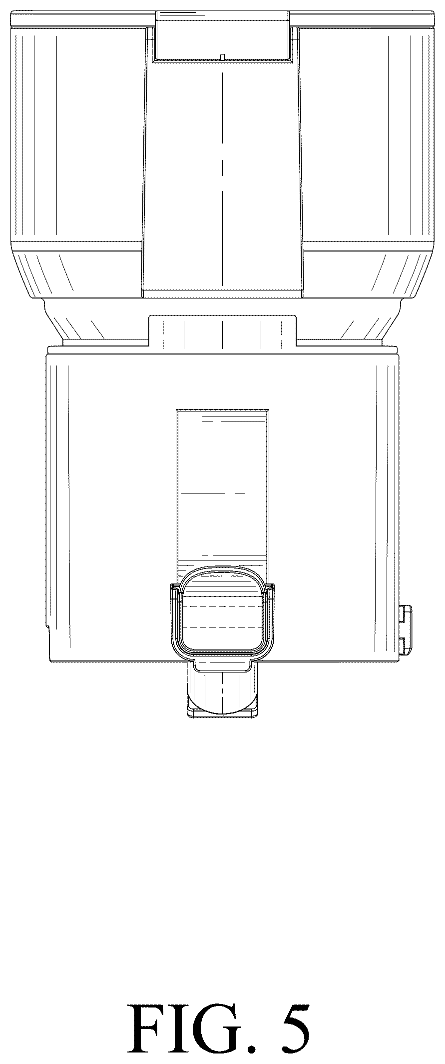 Patent USD1124794 Figure 5 – Juicer component
