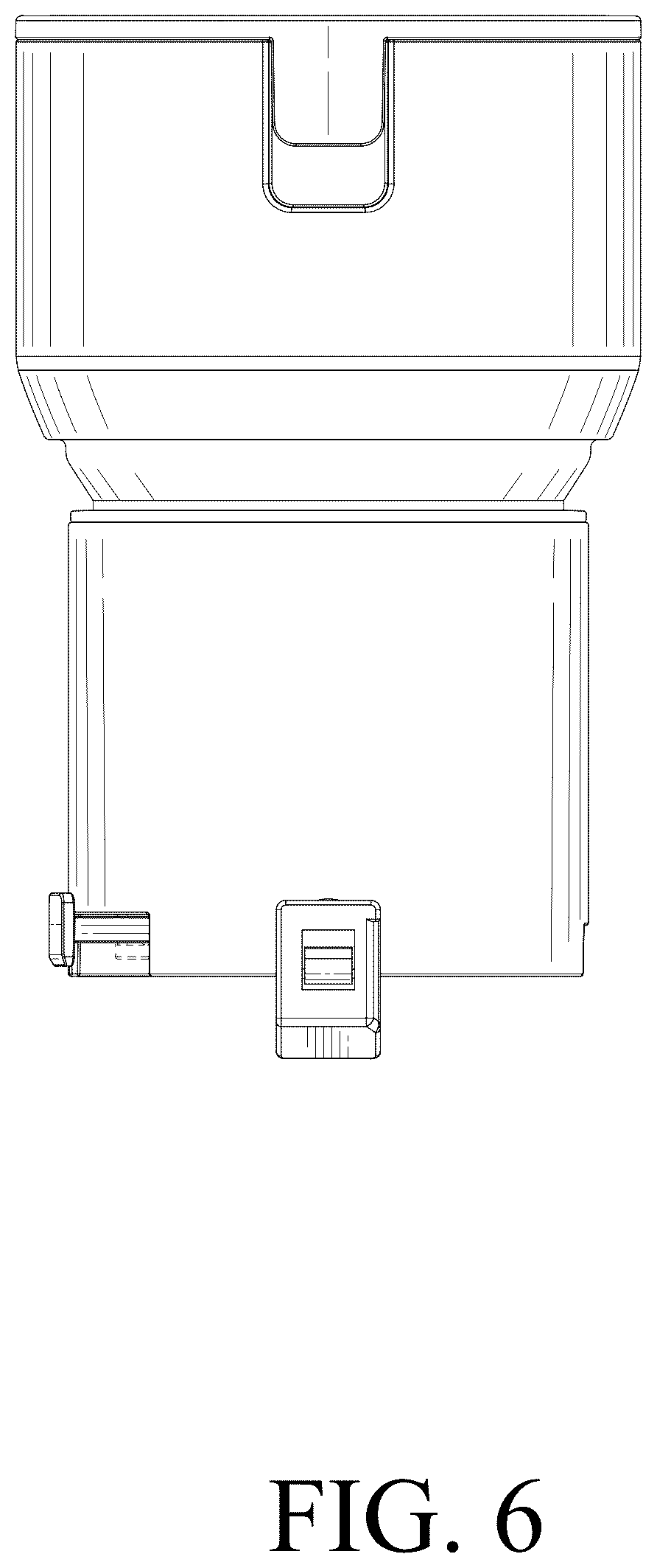 Patent USD1124794 Figure 6 – Juicer component