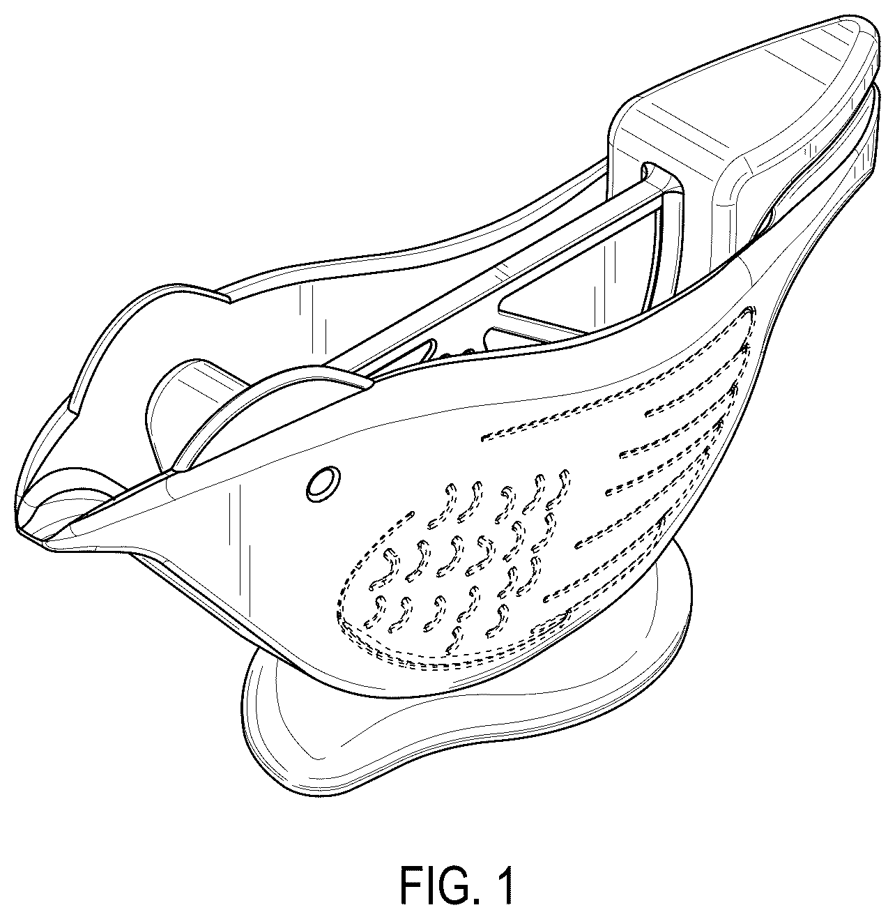 Patent USD1124795 Figure 1 – Fruit juice extractor