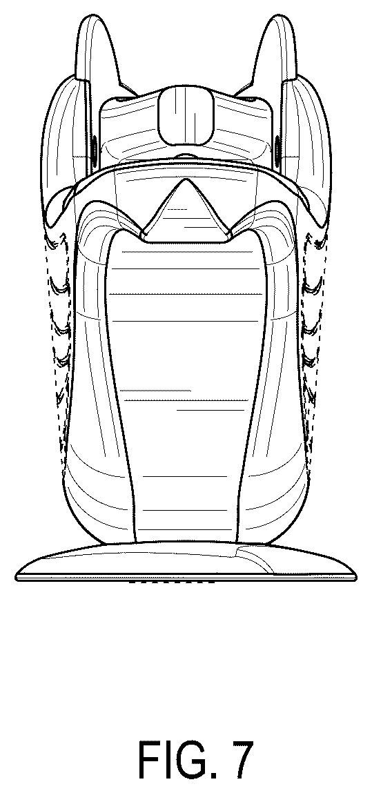 Patent USD1124795 Figure 7 – Fruit juice extractor