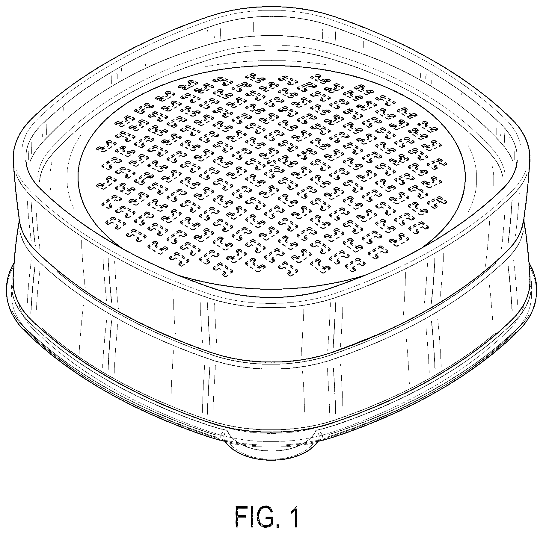Patent USD1124796 — Food grater — Figure 1