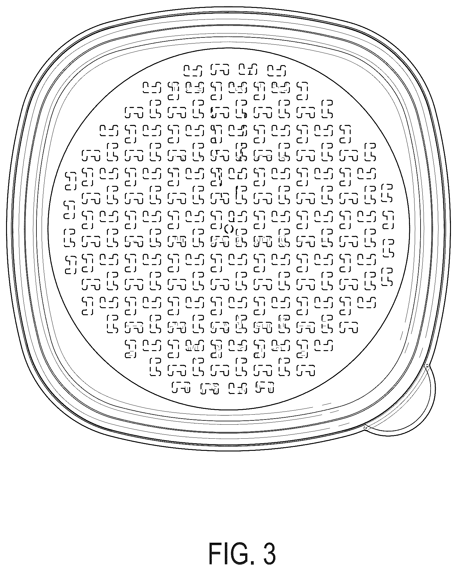 Patent USD1124796 Figure 3 – Food grater