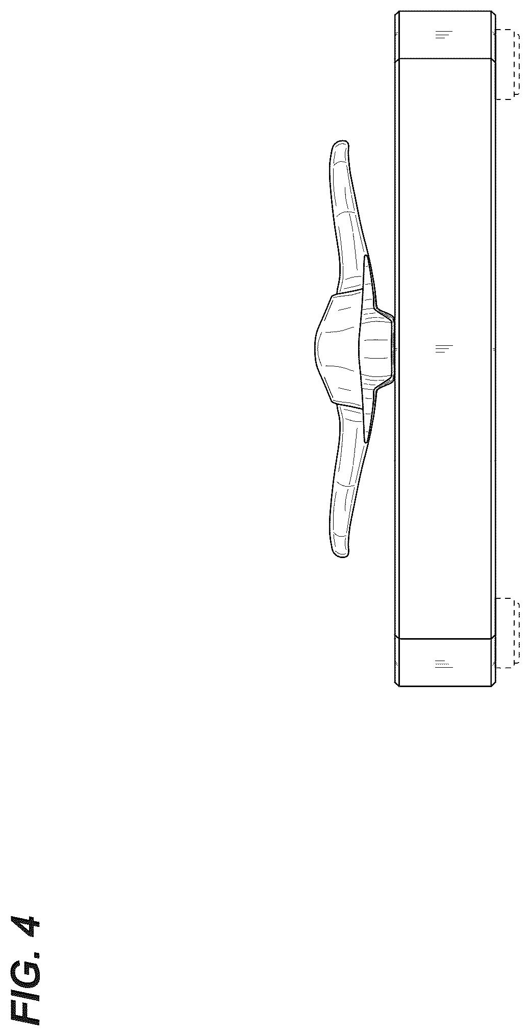Patent USD1124798 Figure 4 – Cutting board