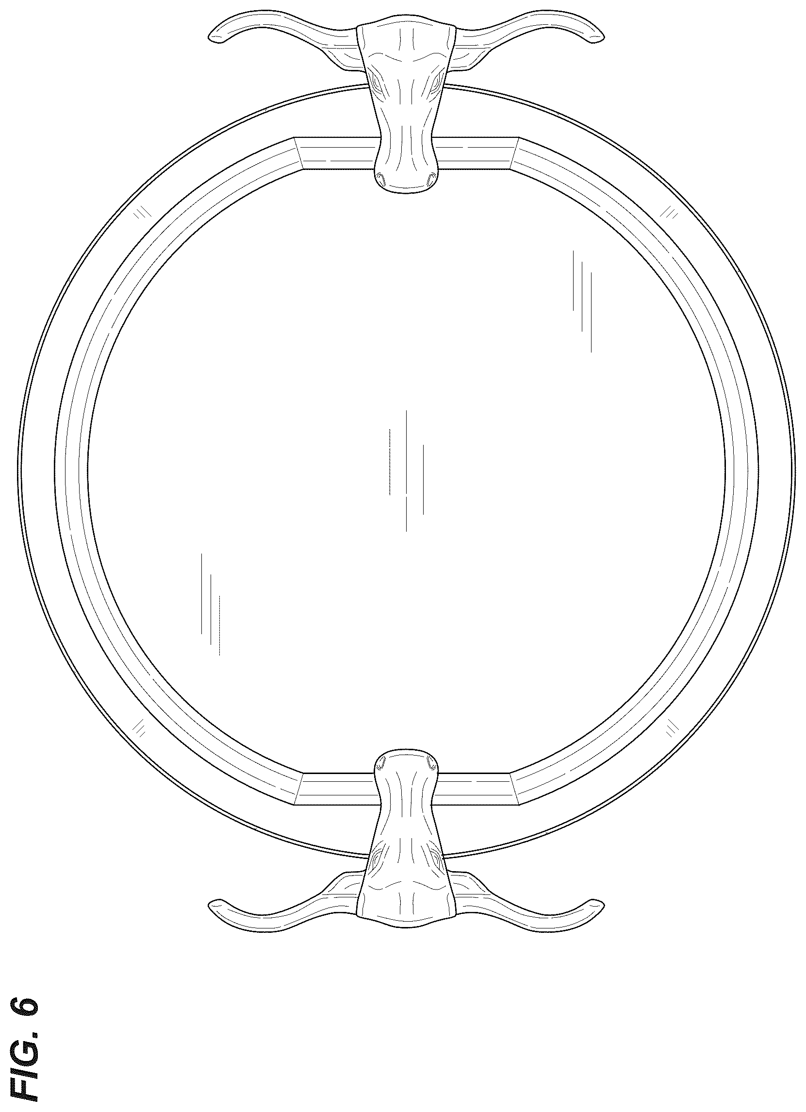 Patent USD1124799 Figure 6 – Cutting board