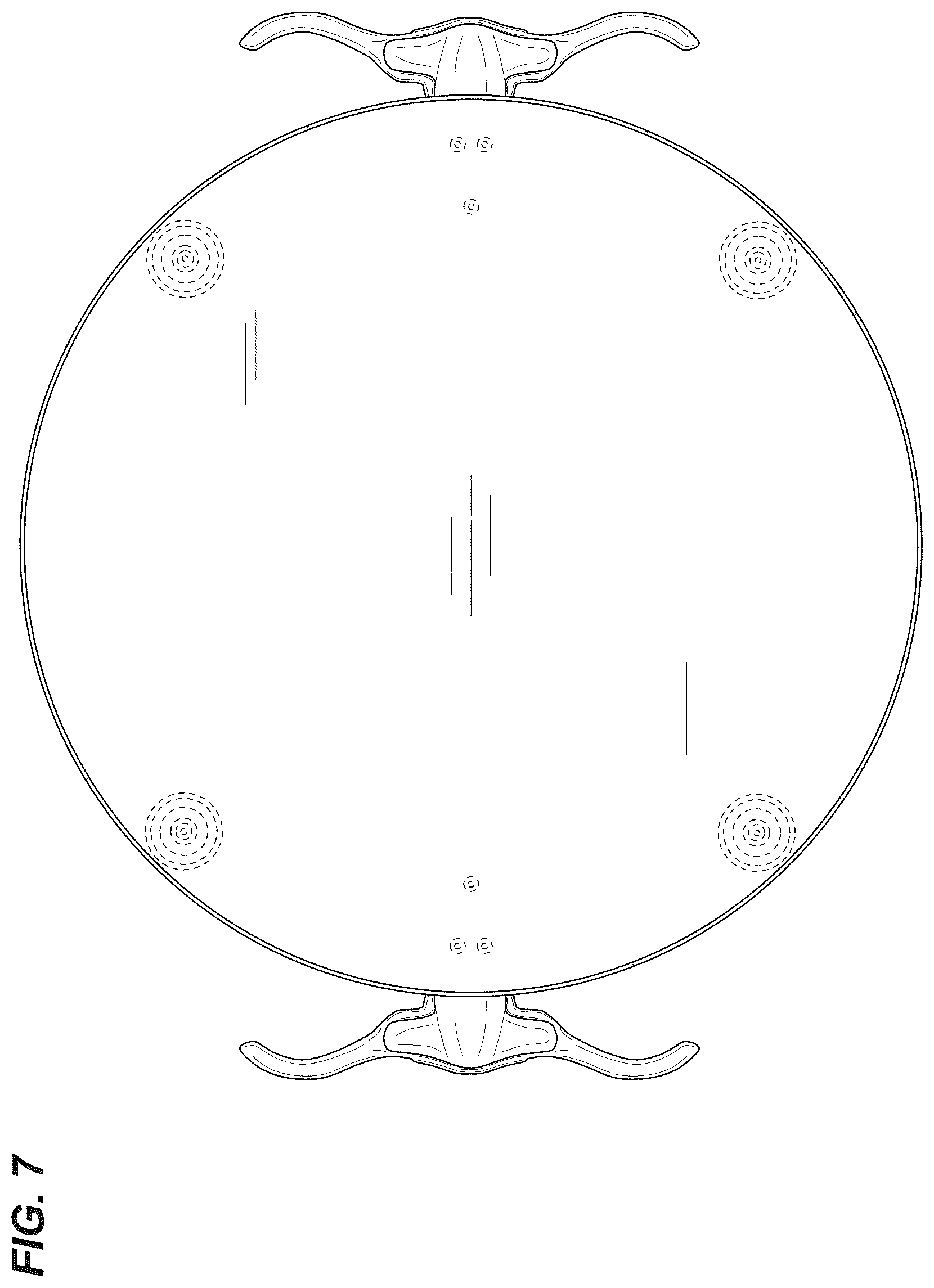Patent USD1124799 Figure 7 – Cutting board