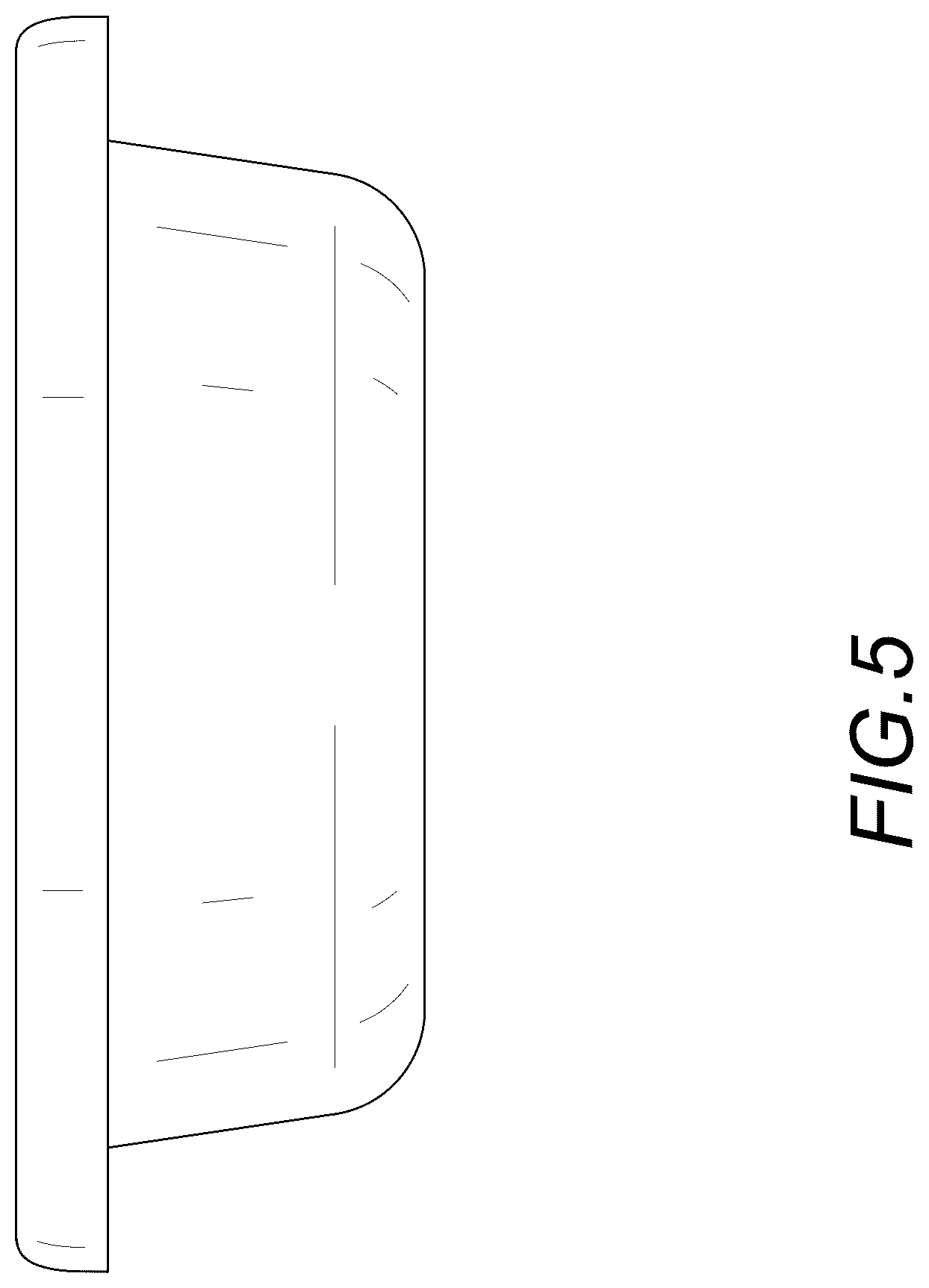 Patent USD1124801 Figure 5 – Food container