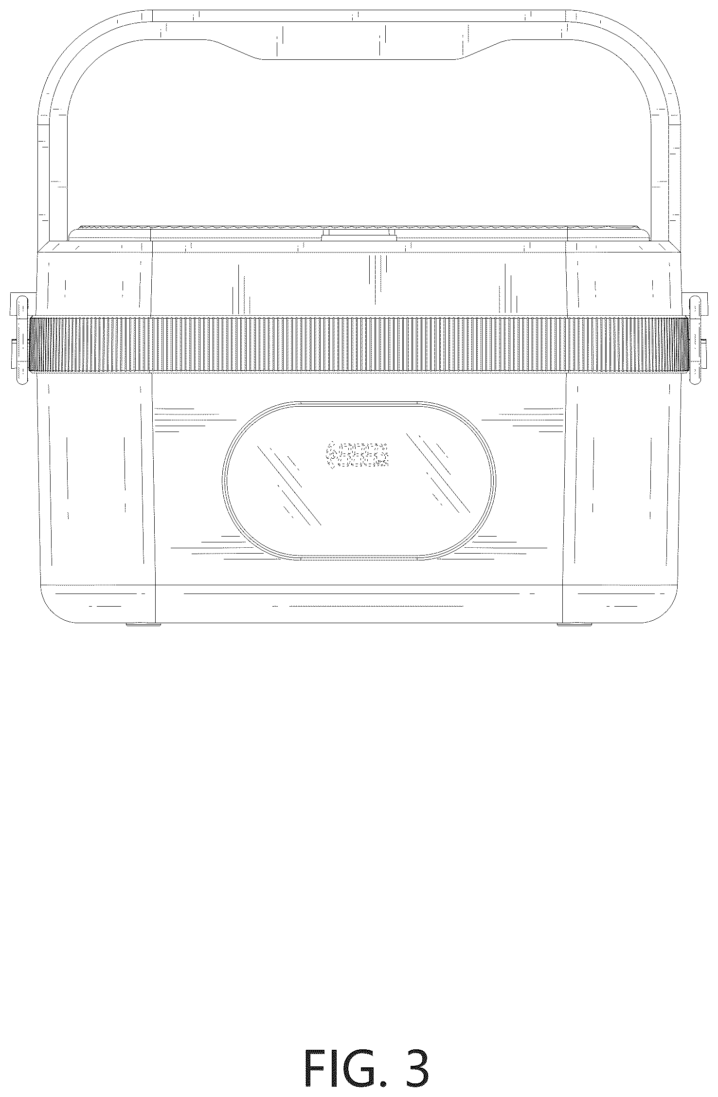 Patent USD1124802 Figure 3 – Wireless charging and heating lunchbox