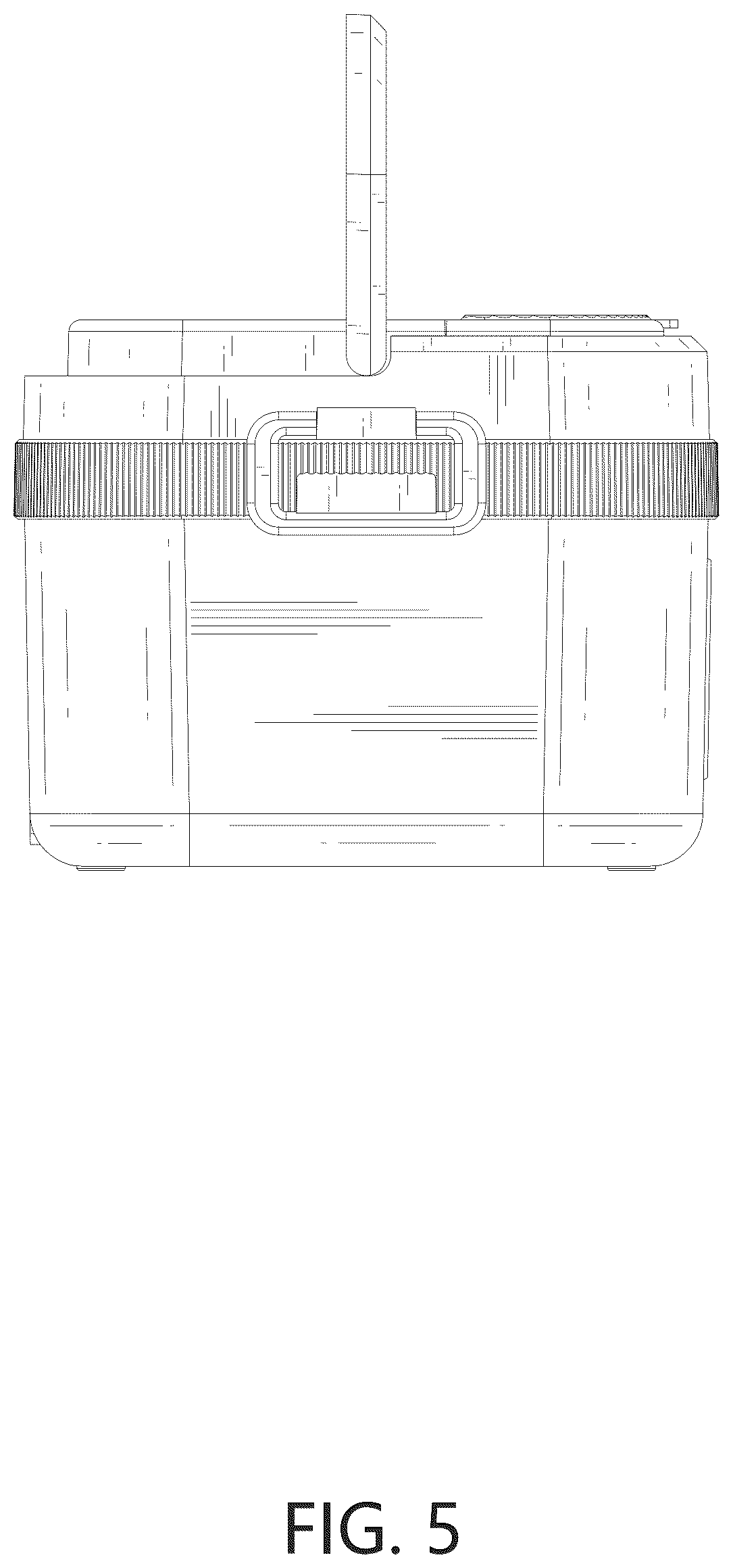 Patent USD1124802 Figure 5 – Wireless charging and heating lunchbox