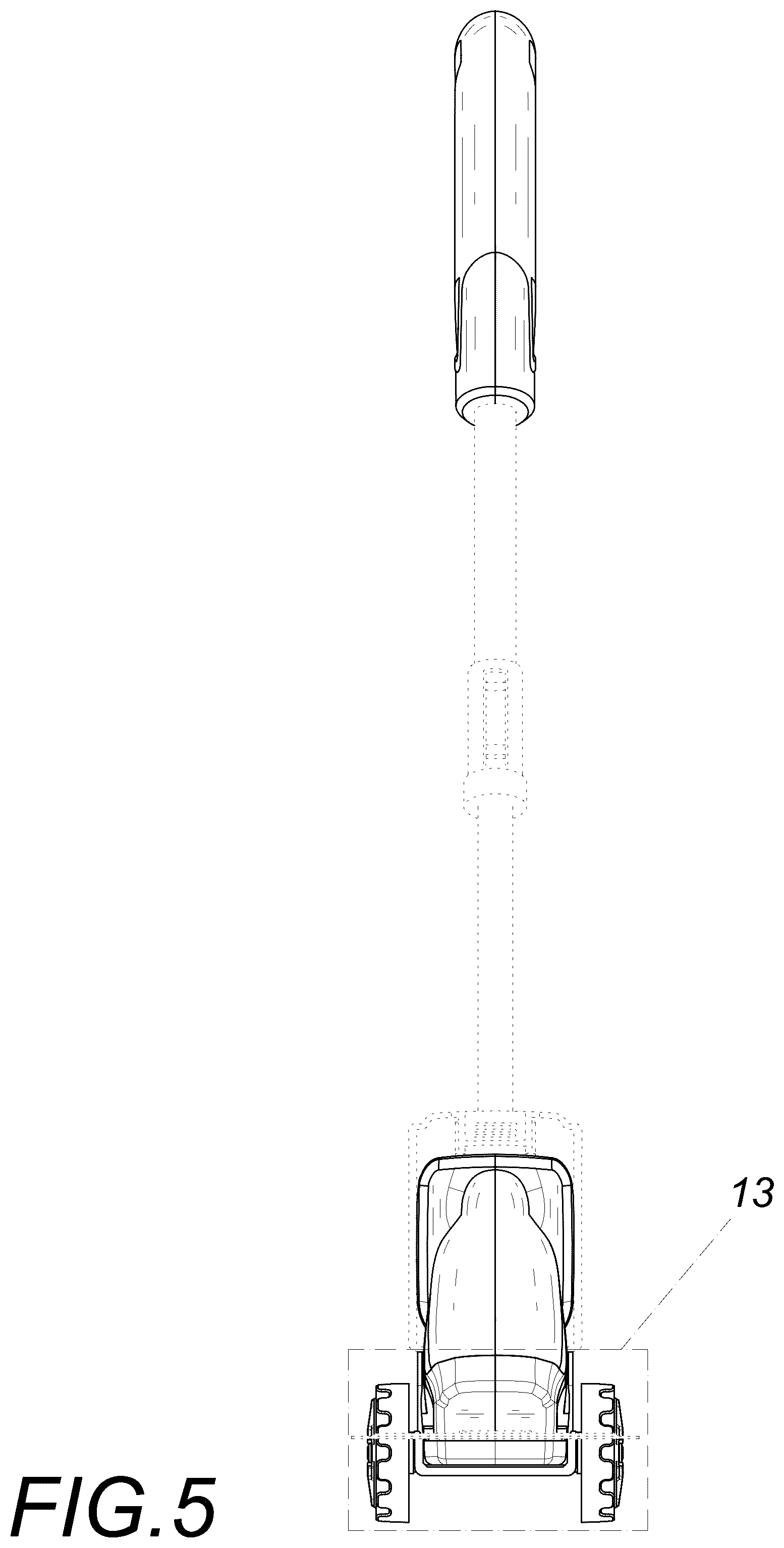Patent USD1124804 Figure 5 – Hedge machine