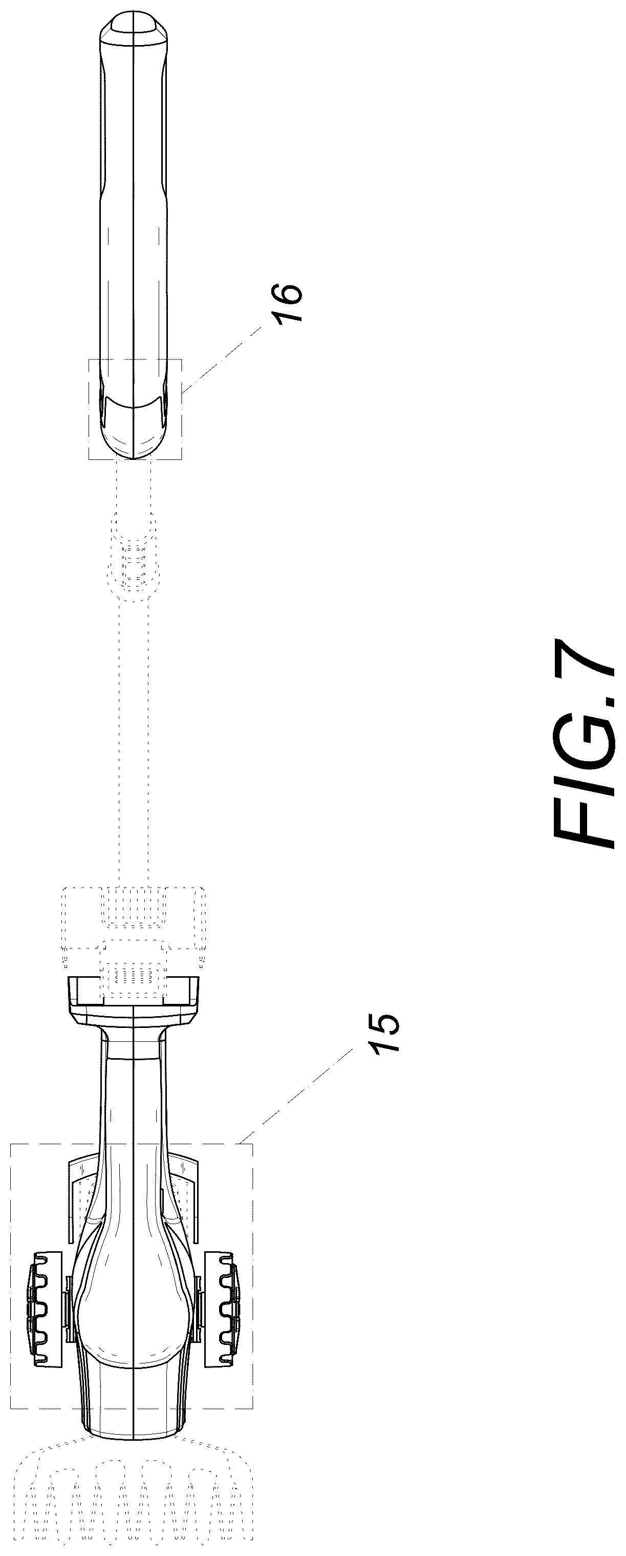 Patent USD1124804 Figure 7 – Hedge machine