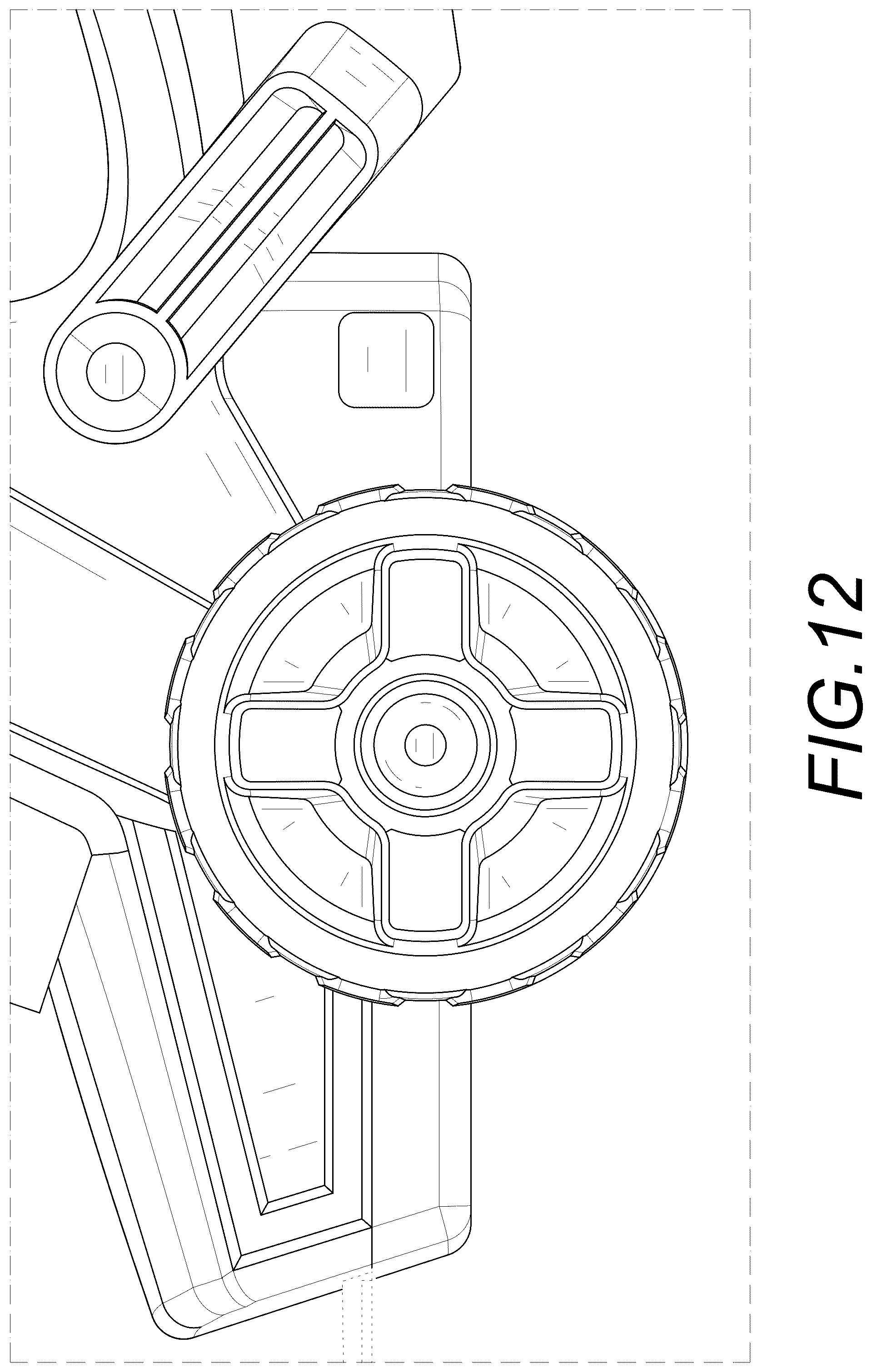 Patent USD1124804 Figure 11 – Hedge machine