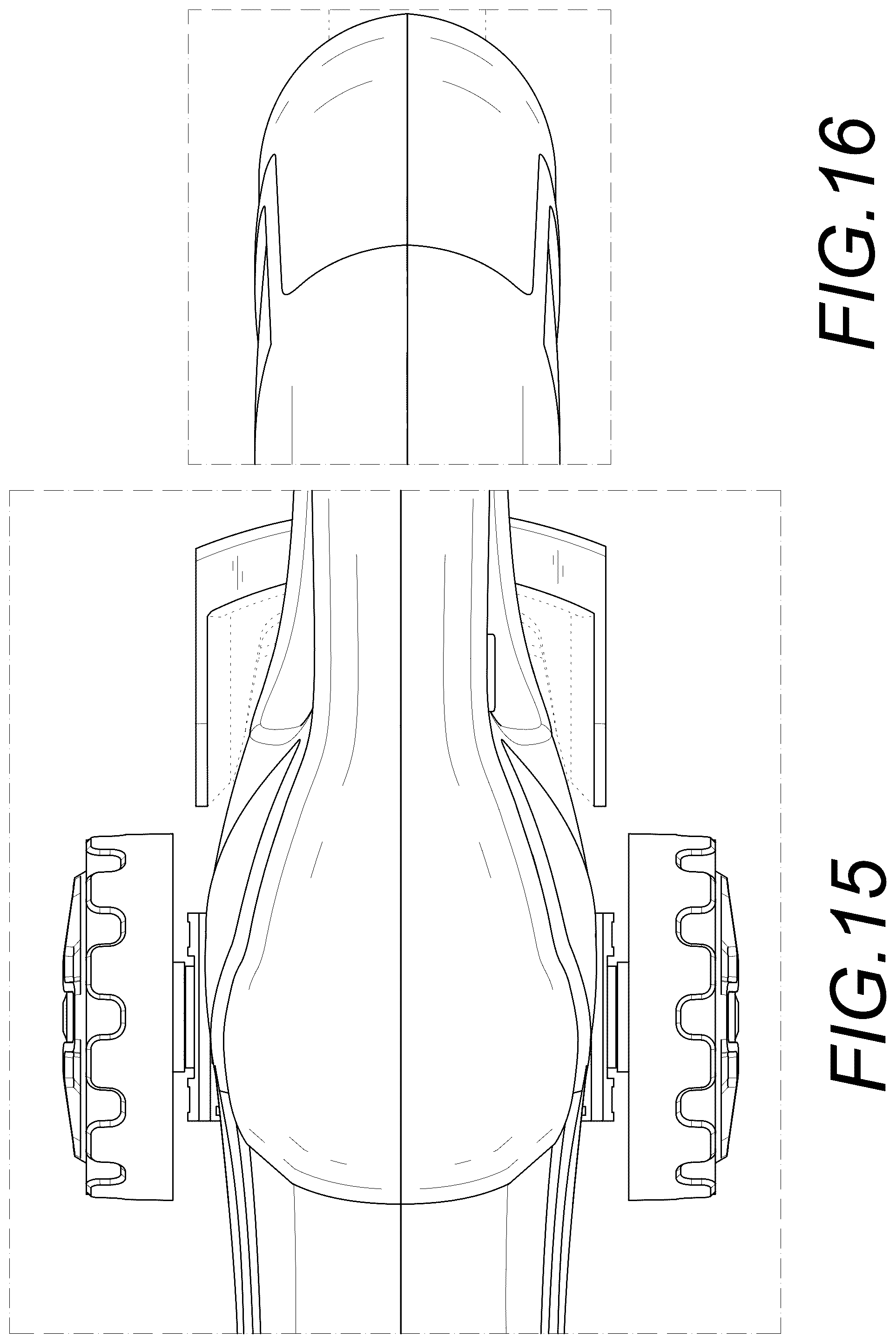 Patent USD1124804 Figure 14 – Hedge machine