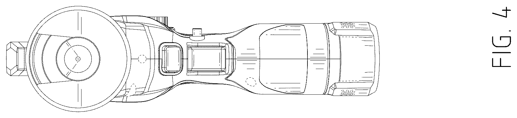 Patent USD1124807 Figure 4 – Dispensing gun