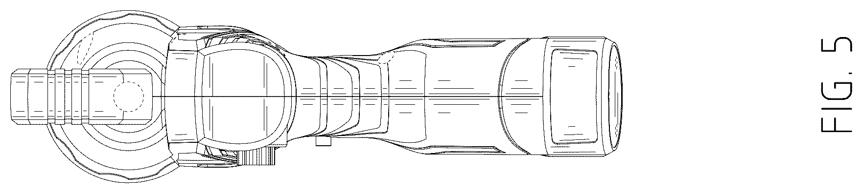 Patent USD1124807 Figure 5 – Dispensing gun