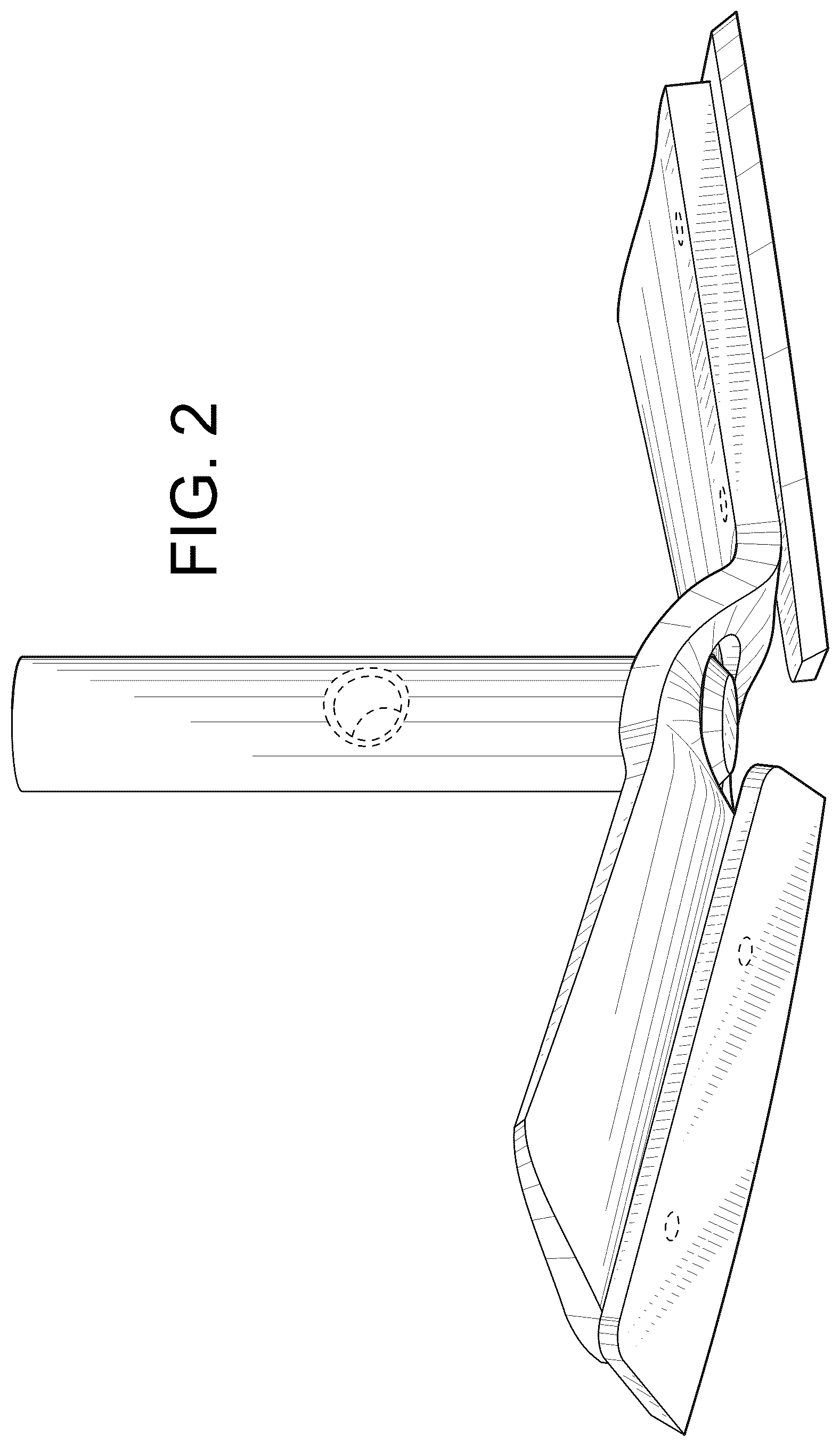 Patent USD1124809 Figure 2 – Auger component