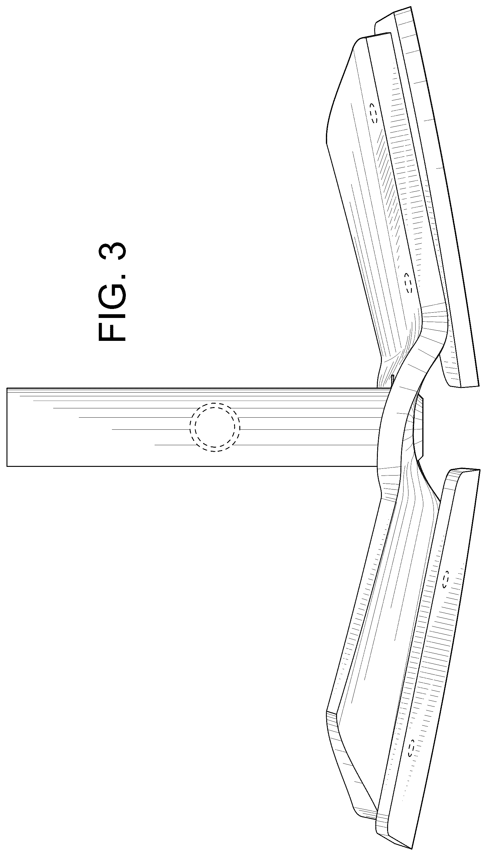 Patent USD1124809 Figure 3 – Auger component