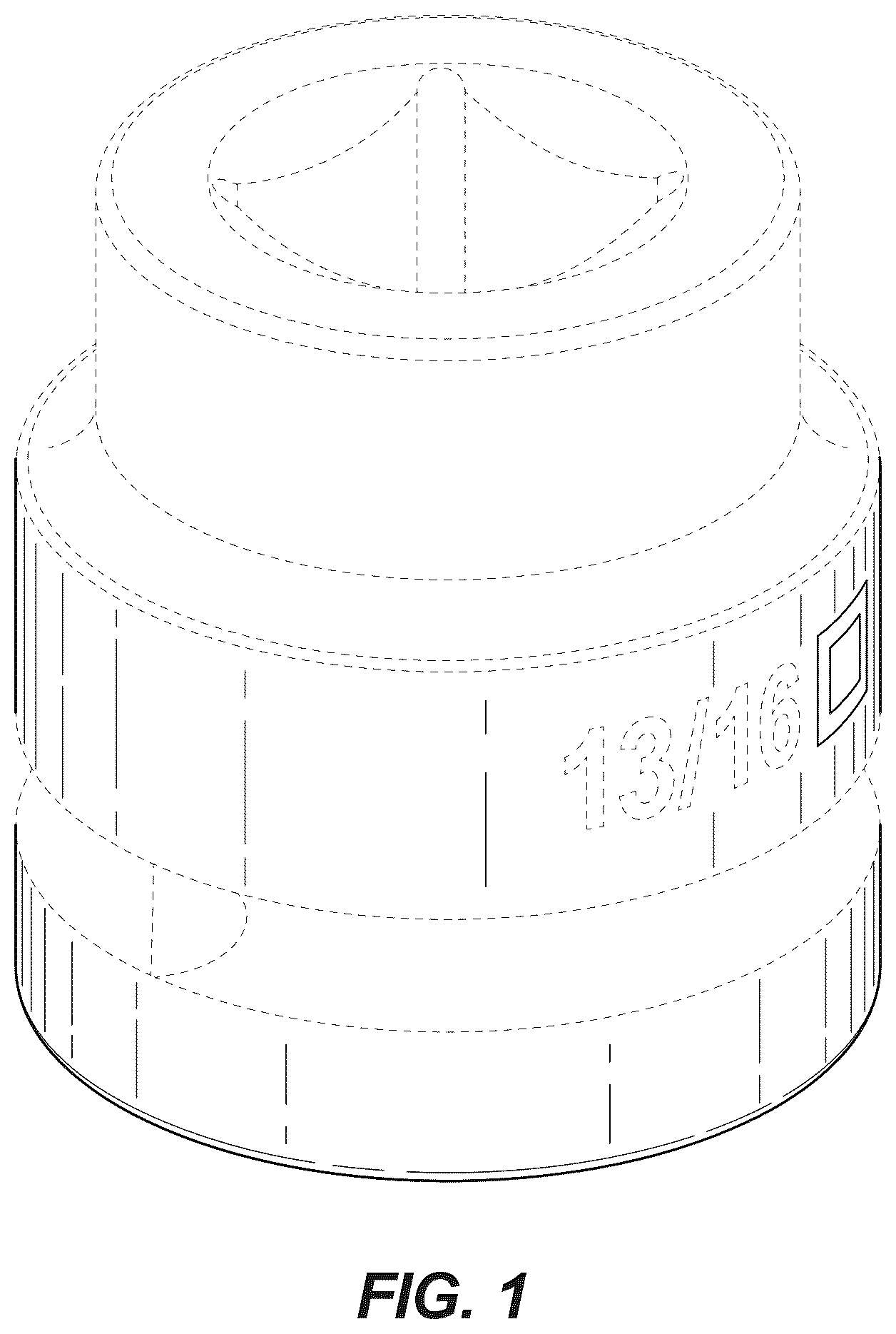 Patent USD1124810 Figure 1 – Socket