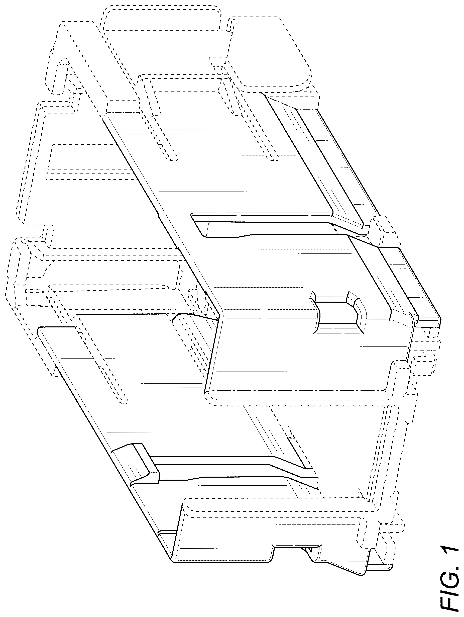Patent USD1124812 Figure 1 – Staple refill