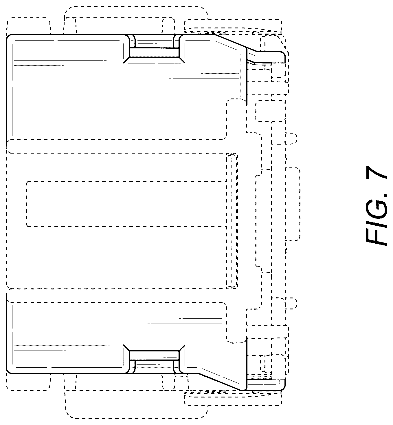 Patent USD1124812 Figure 7 – Staple refill