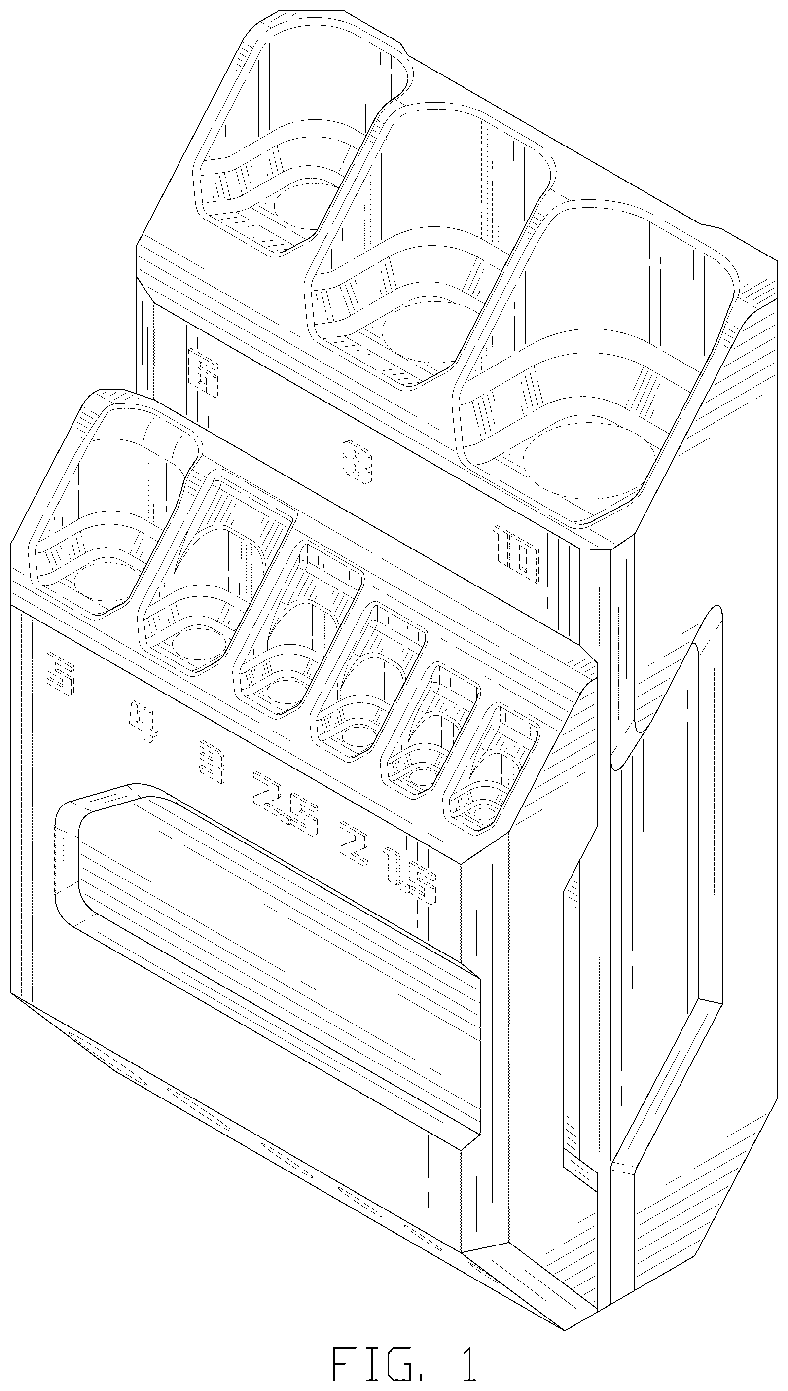 Patent USD1124818 — Hex key plastic holder — Figure 1