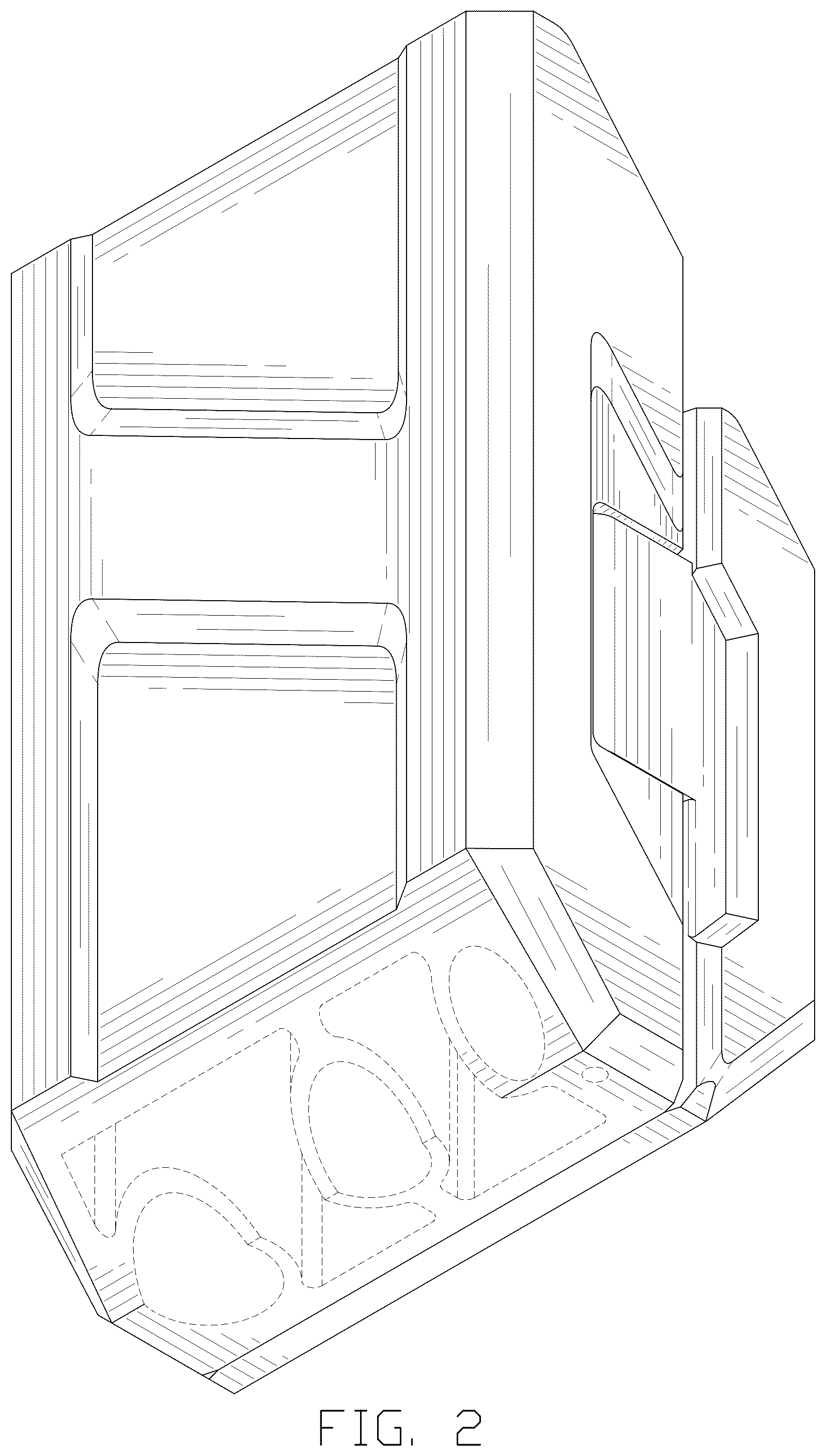 Patent USD1124818 Figure 2 – Hex key plastic holder