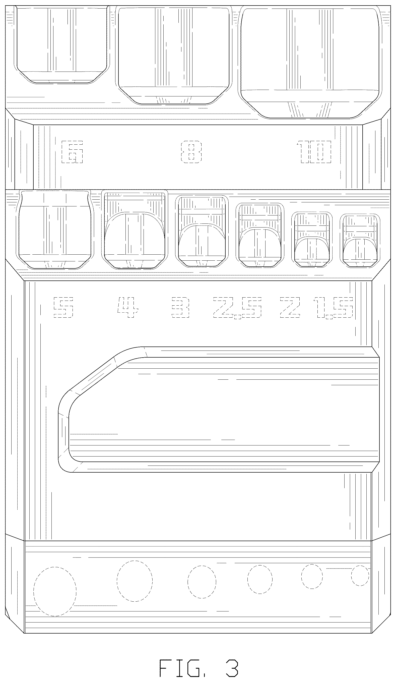 Patent USD1124818 Figure 3 – Hex key plastic holder