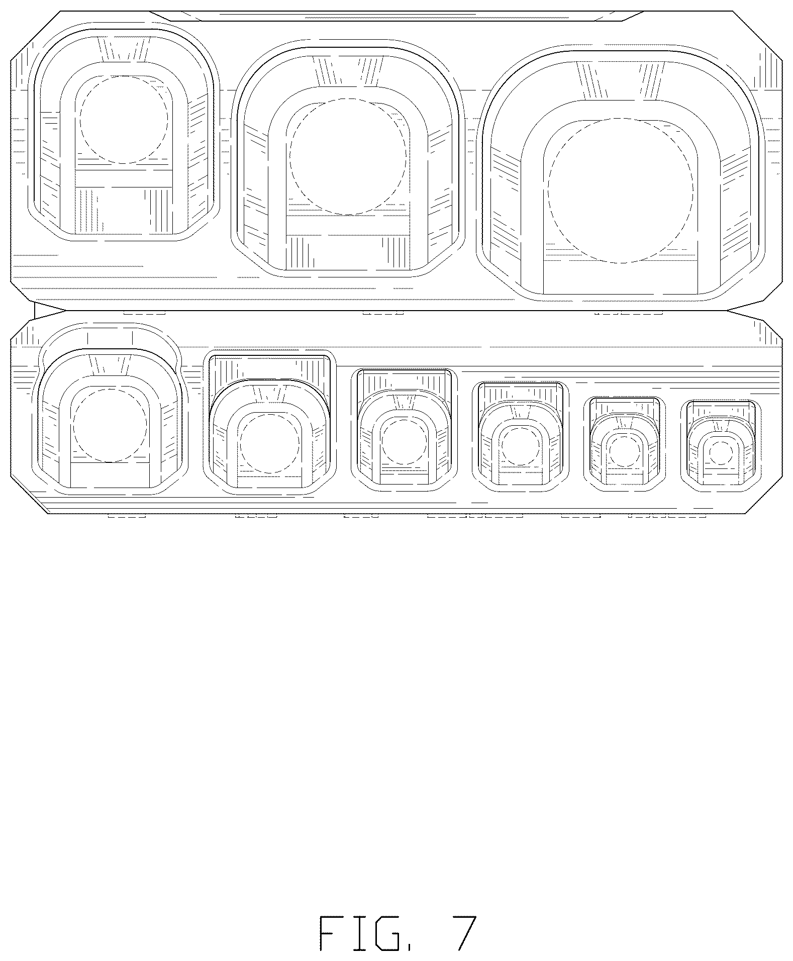 Patent USD1124818 Figure 7 – Hex key plastic holder
