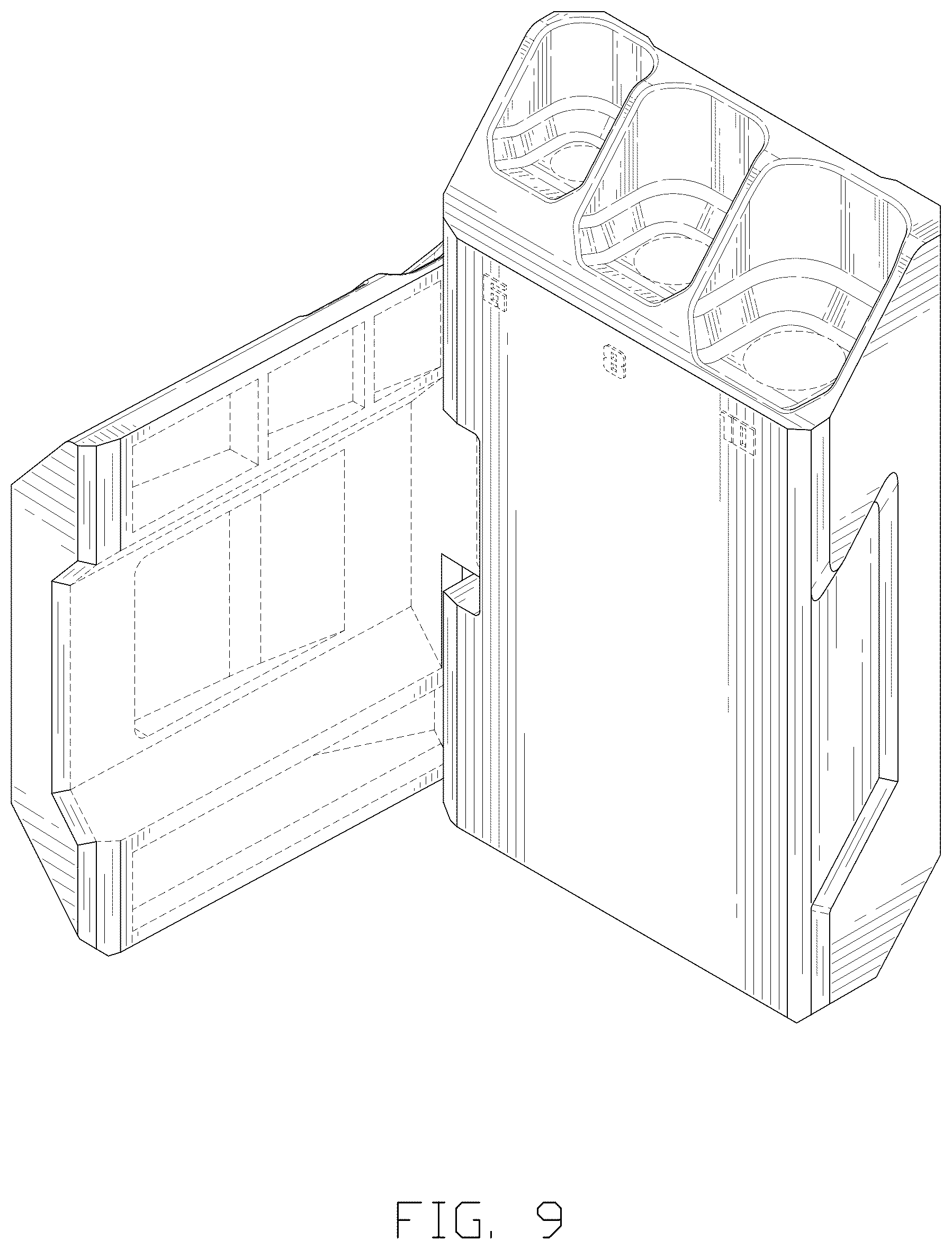 Patent USD1124818 Figure 9 – Hex key plastic holder