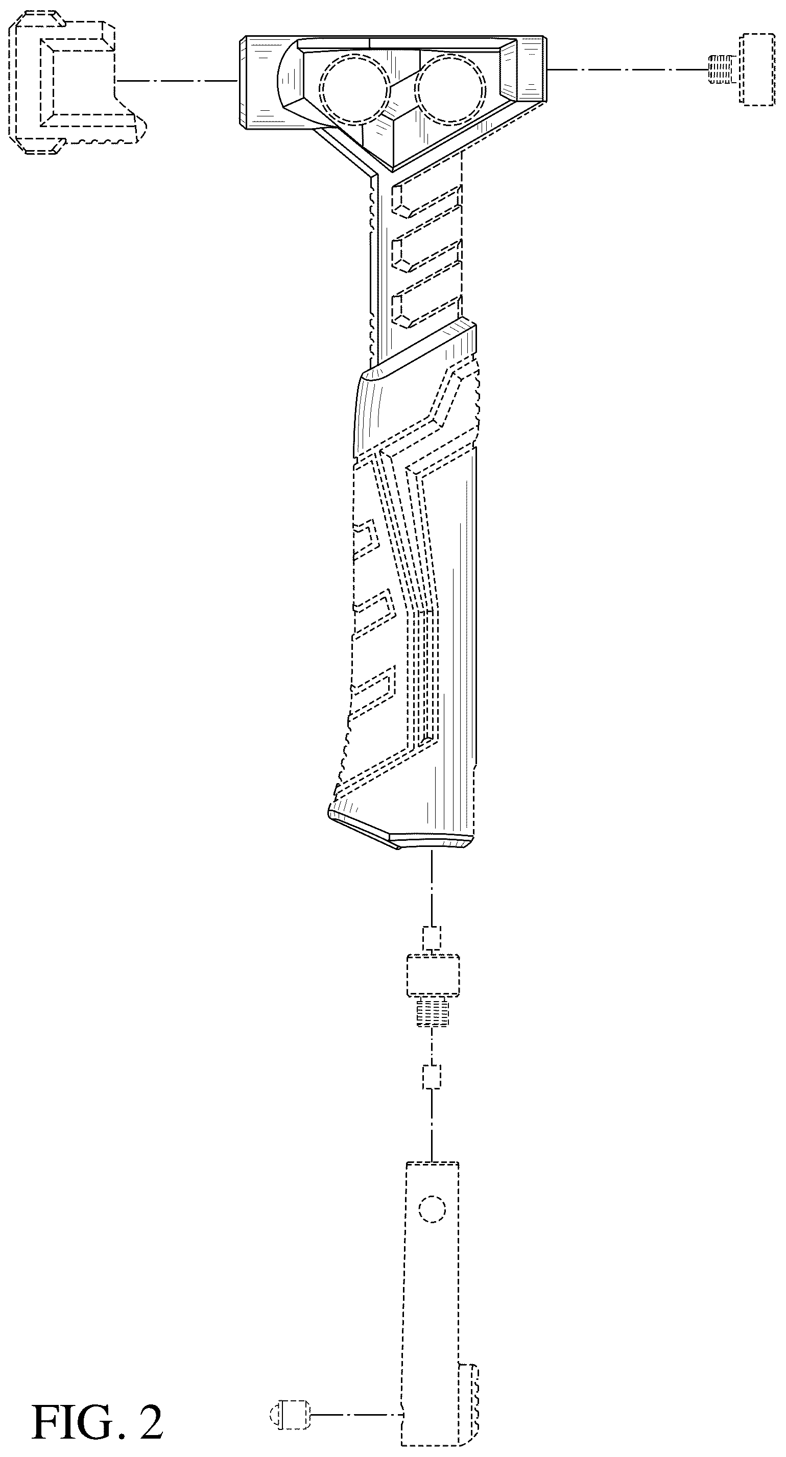 Patent USD1124820 Figure 2 – Hammer