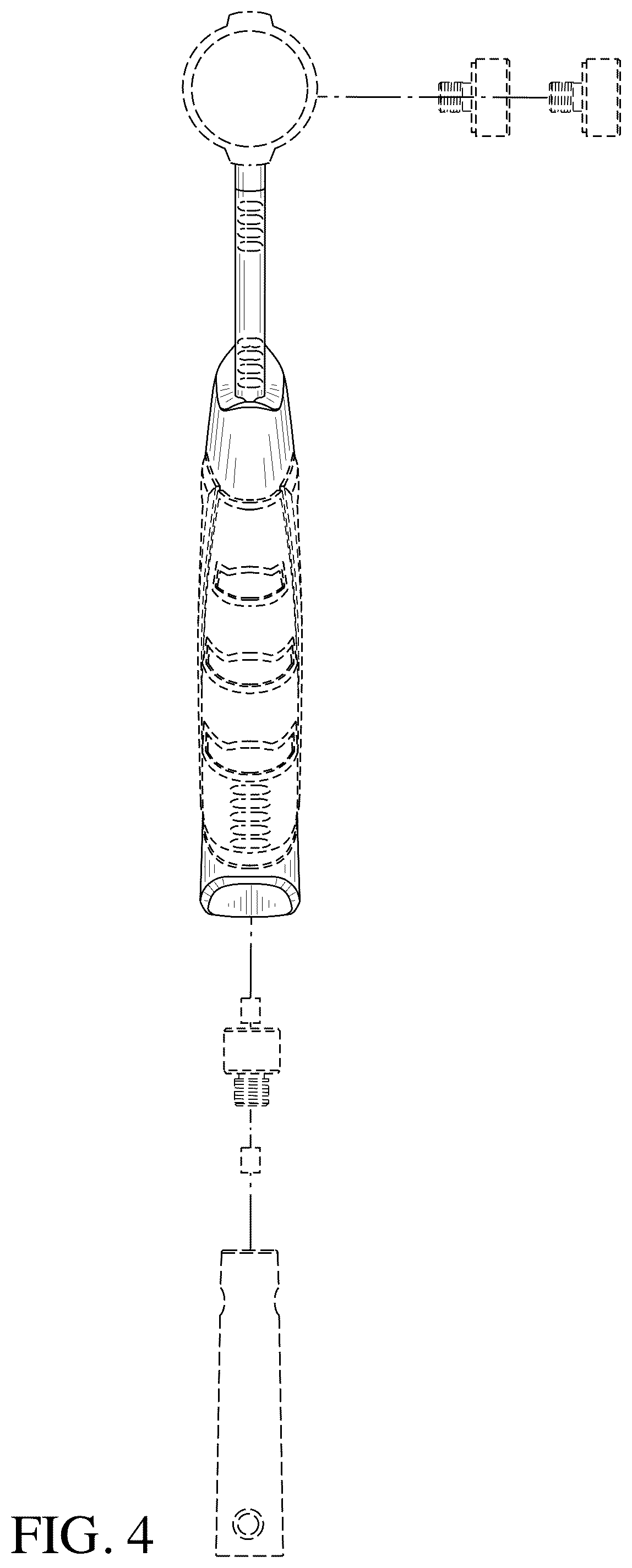 Patent USD1124820 Figure 4 – Hammer
