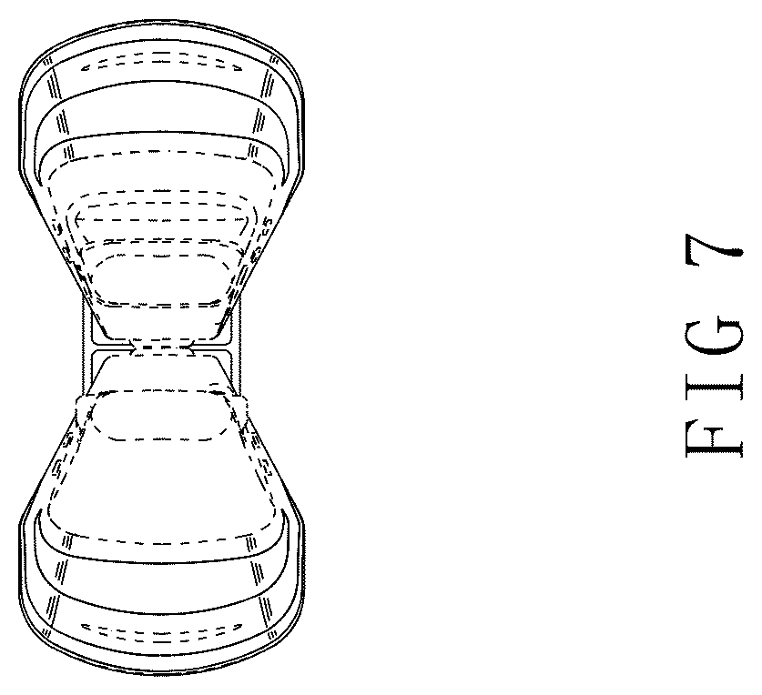 Patent USD1124821 Figure 7 – Handle for scissors