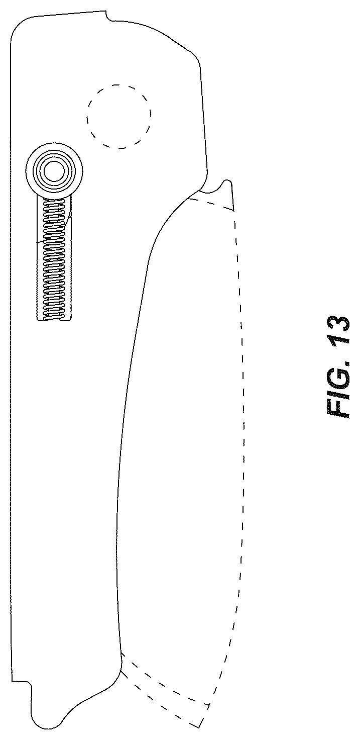 Patent USD1124822 Figure 11 – Folding knife
