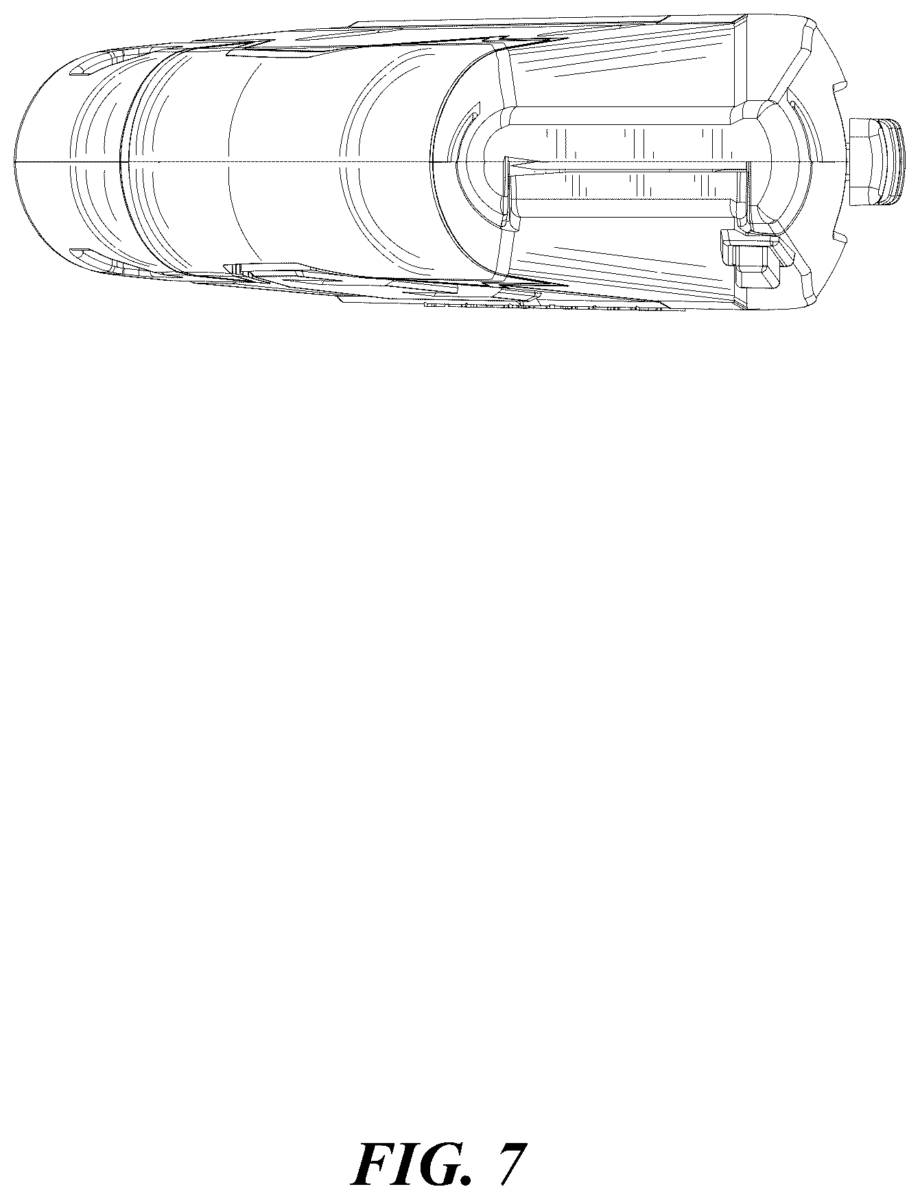Patent USD1124823 Figure 7 – Utility knife