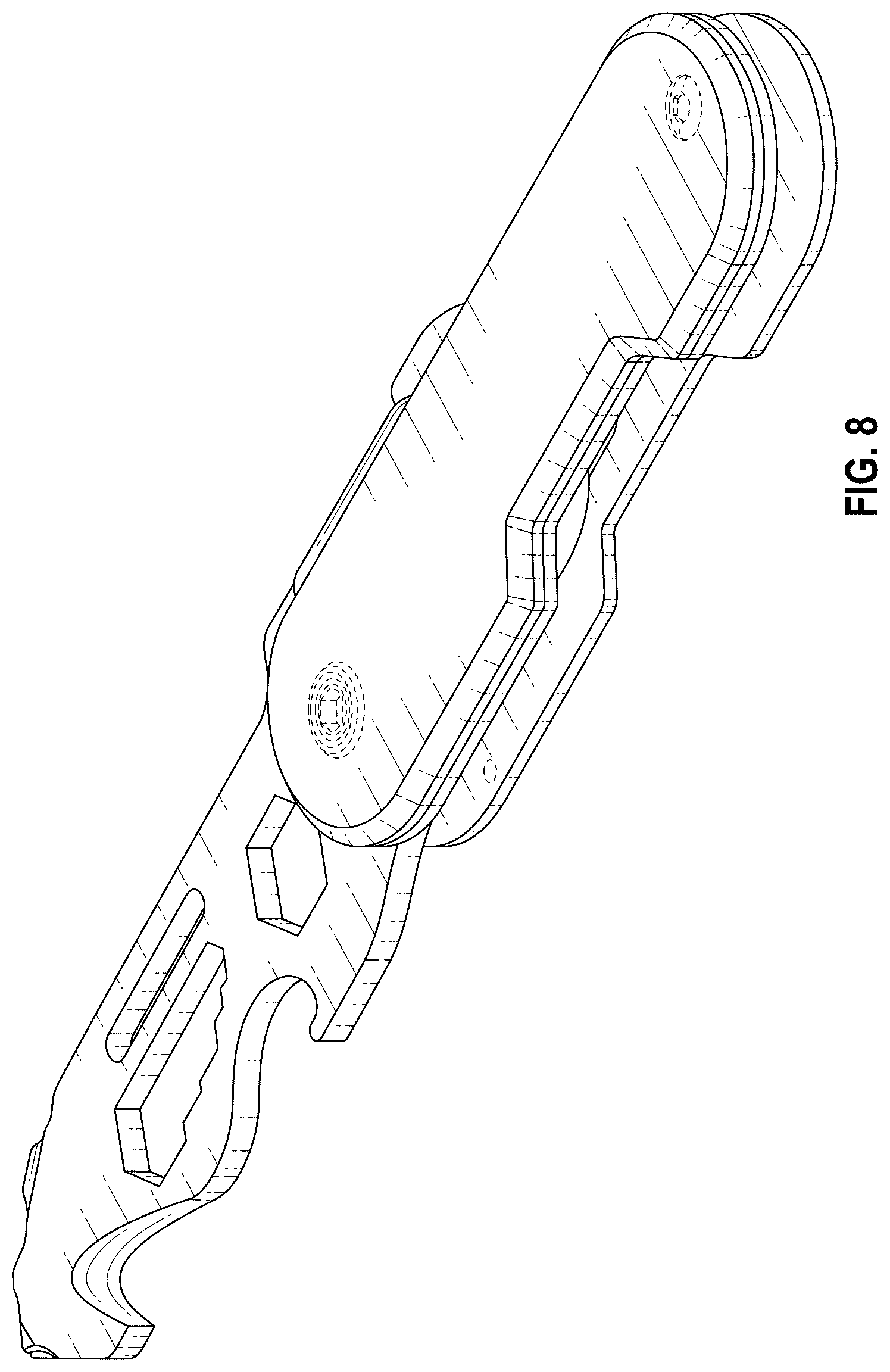 Patent USD1124824 Figure 4 – Foldable multitool