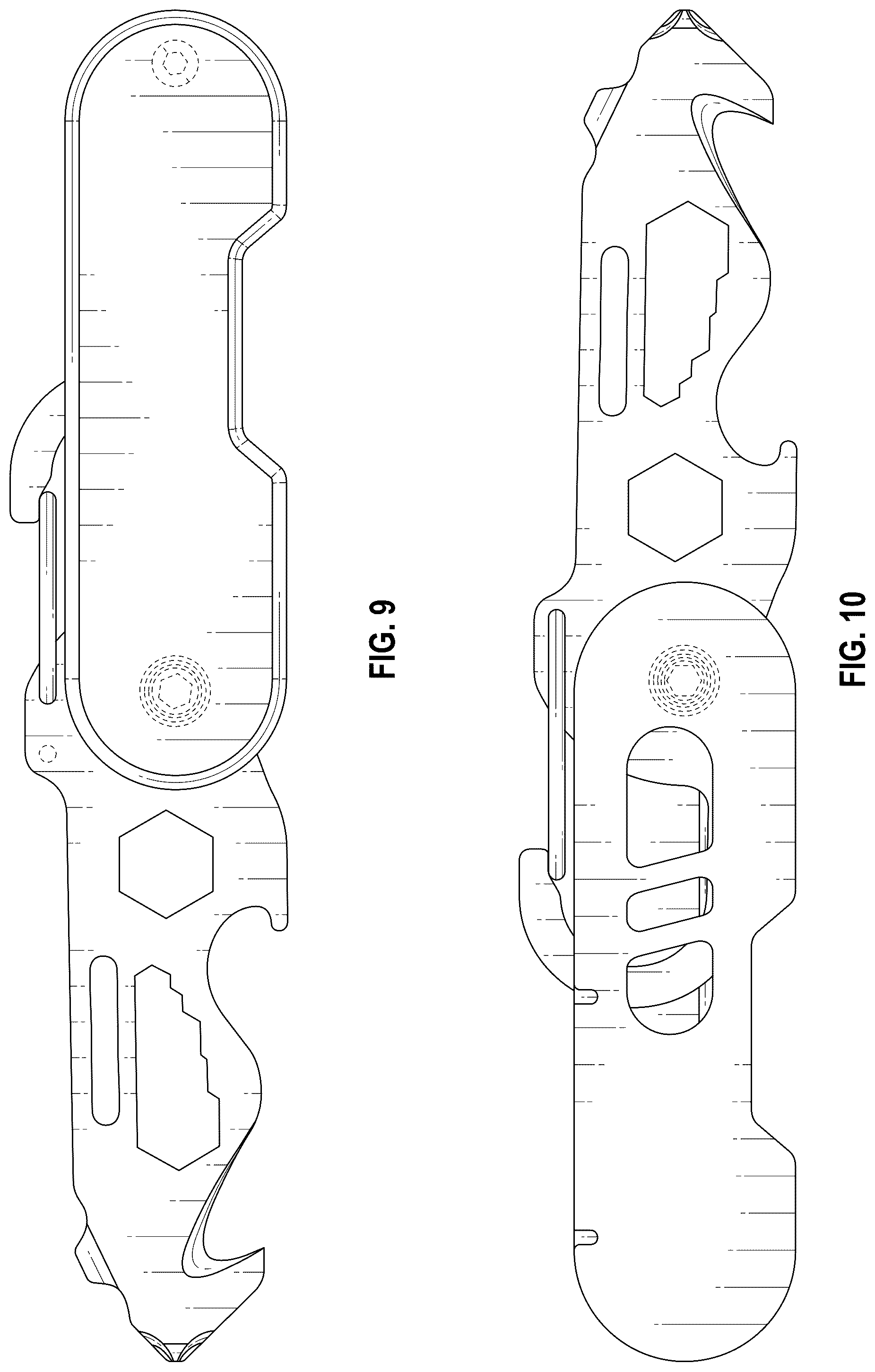 Patent USD1124824 Figure 5 – Foldable multitool