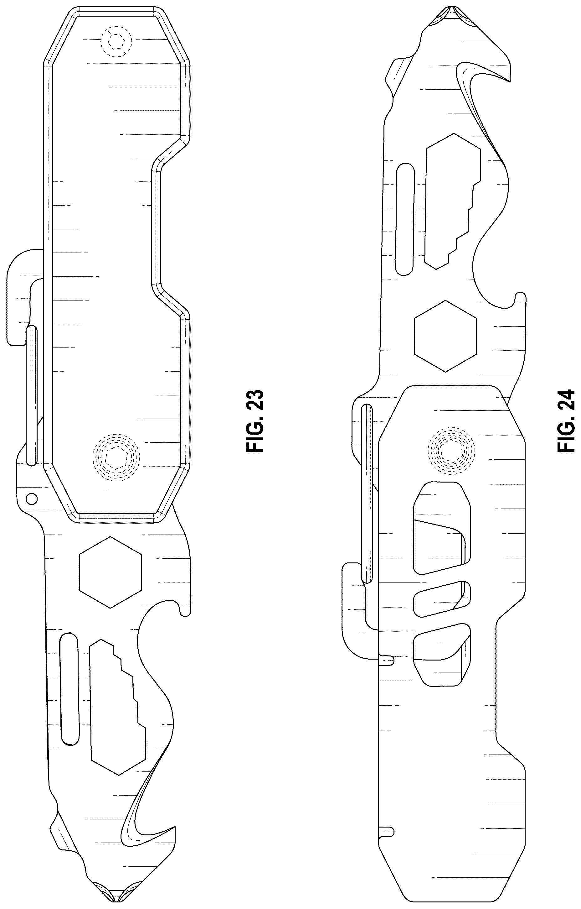Patent USD1124824 Figure 11 – Foldable multitool