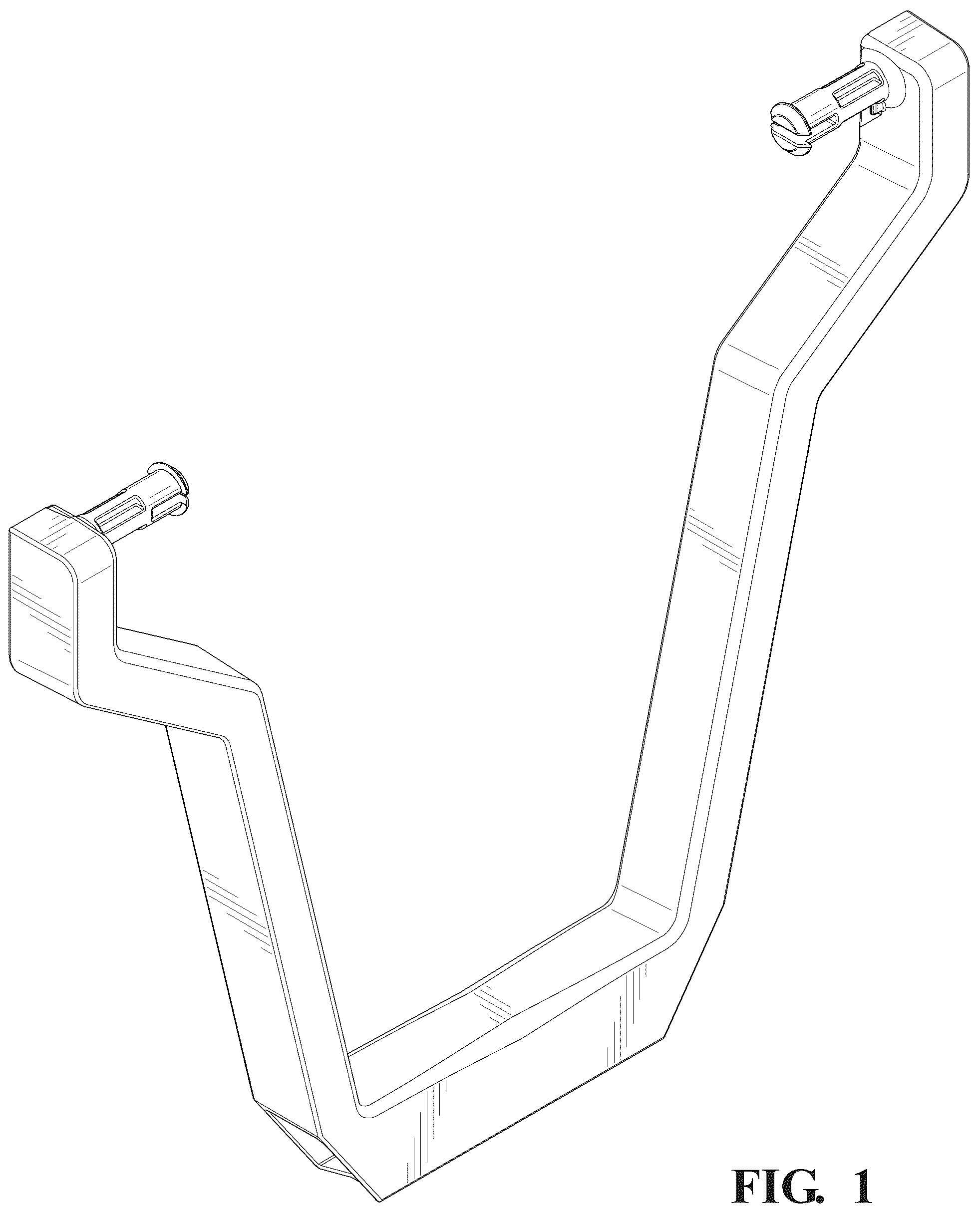 Patent USD1124825 Figure 1 – Handle