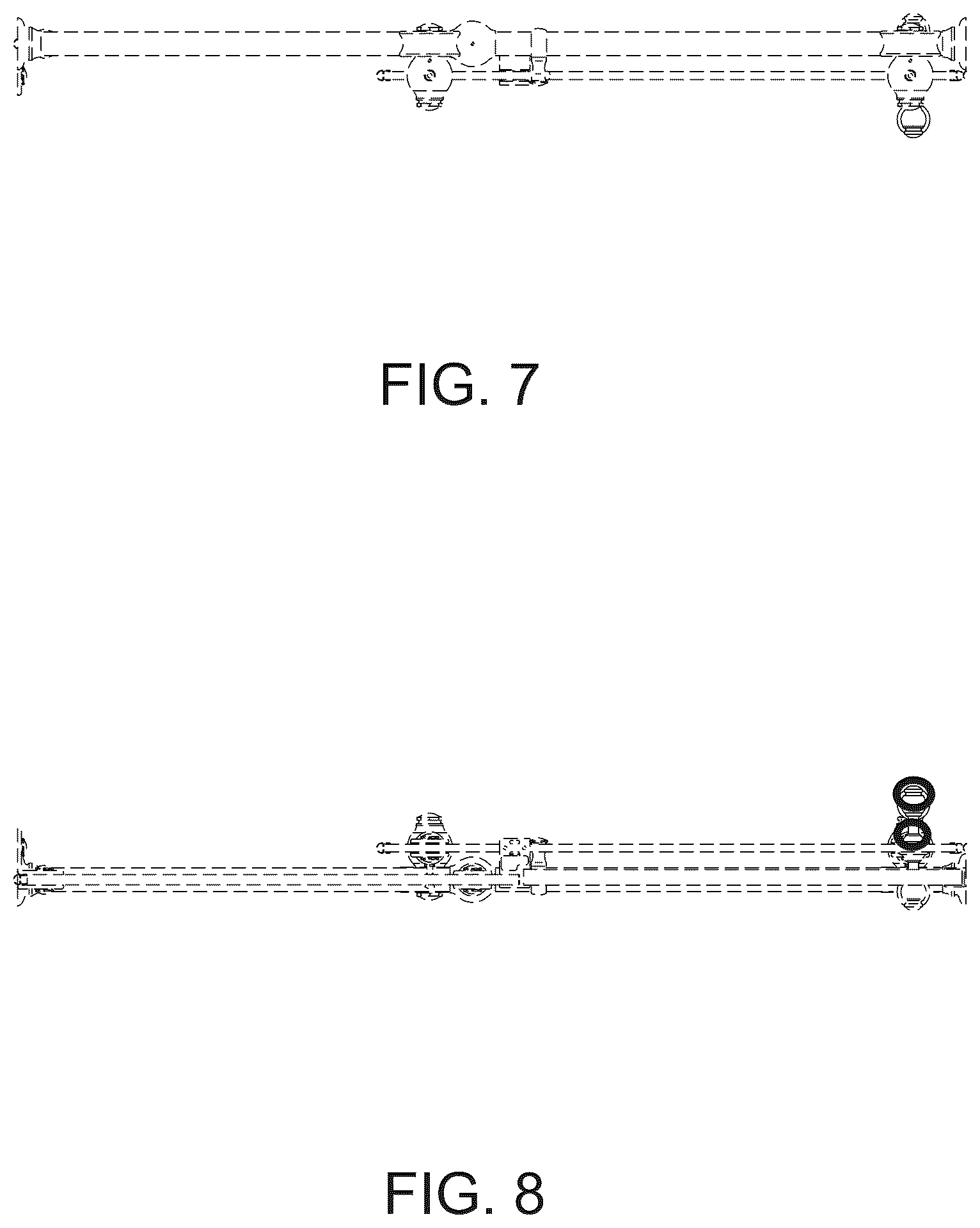 Patent USD1124828 Figure 6 – Shower door assembly