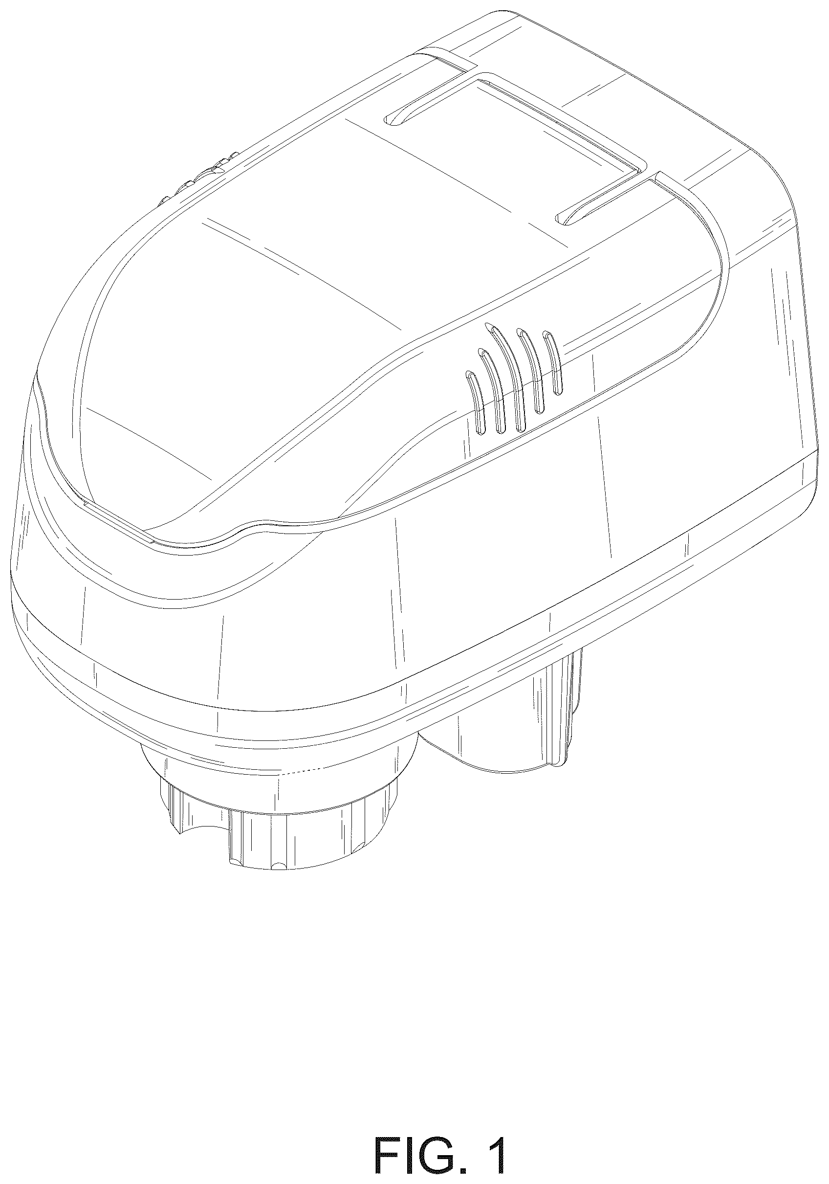 Patent USD1124830 Figure 1 – Component for a lock